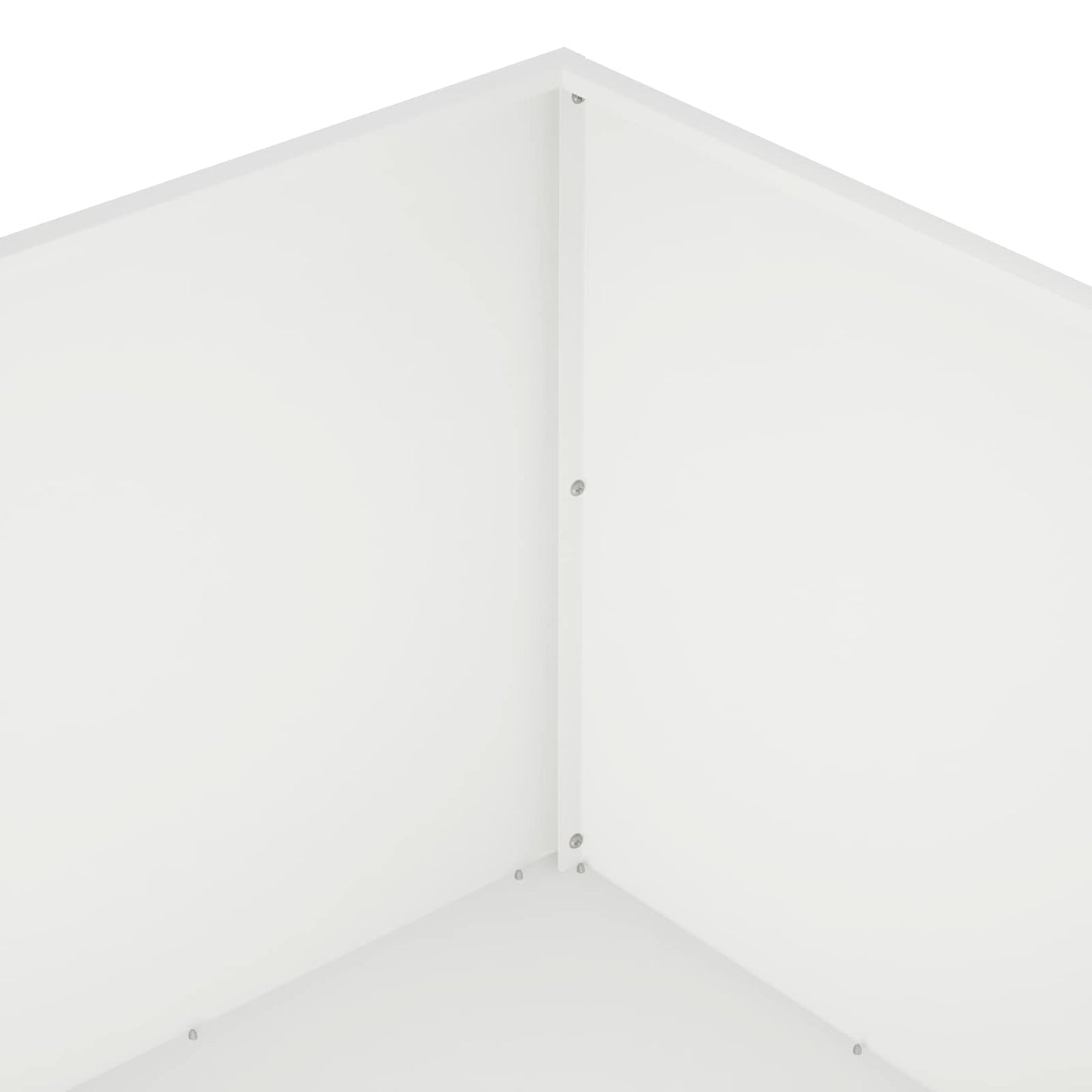 Sodo vazonas Balta 80 x 80 x 40 cm Šaltai valcuotas plienas