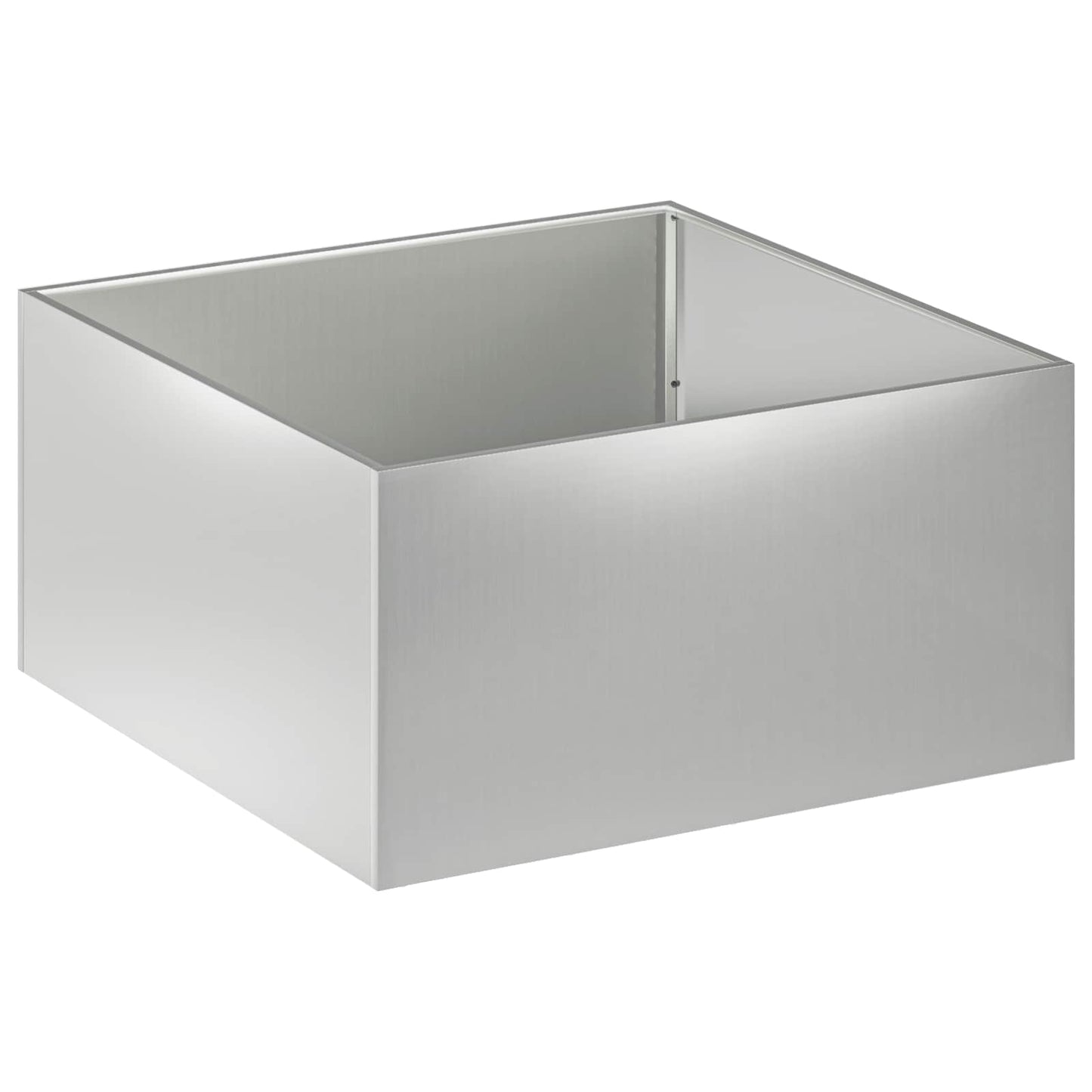 Sodo vazonas Sidabrinė 100 x 100 x 40 cm Galvanizuotas plienas