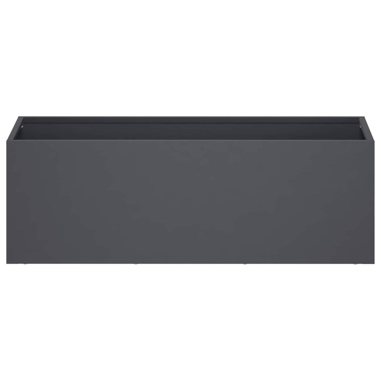 Sodo vazonas 2 vnt. Antracito 60 x 20 x 20 cm
