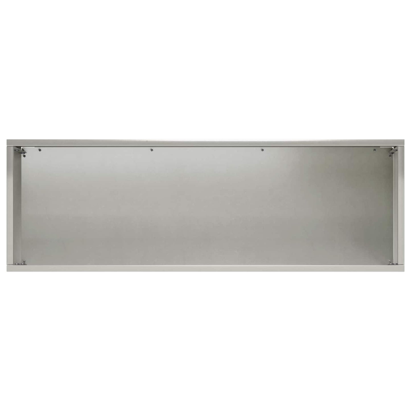 Sodo vazonas Sidabrinė 60 x 20 x 20 cm Nerūdijantis plienas