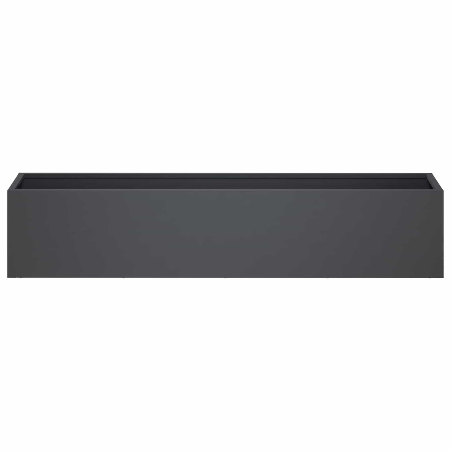 Sodo vazonas Antracito 80 x 20 x 20 cm Šaltai valcuotas plienas