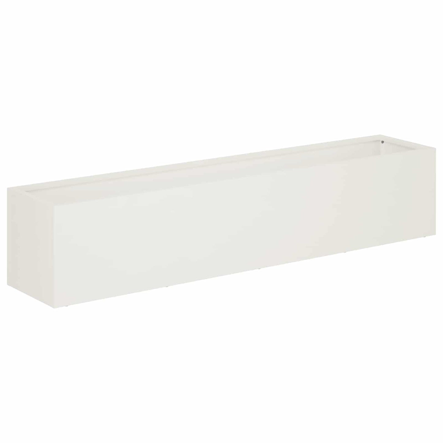 Sodo vazonas 2 vnt. Balta 100 x 20 x 20 cm