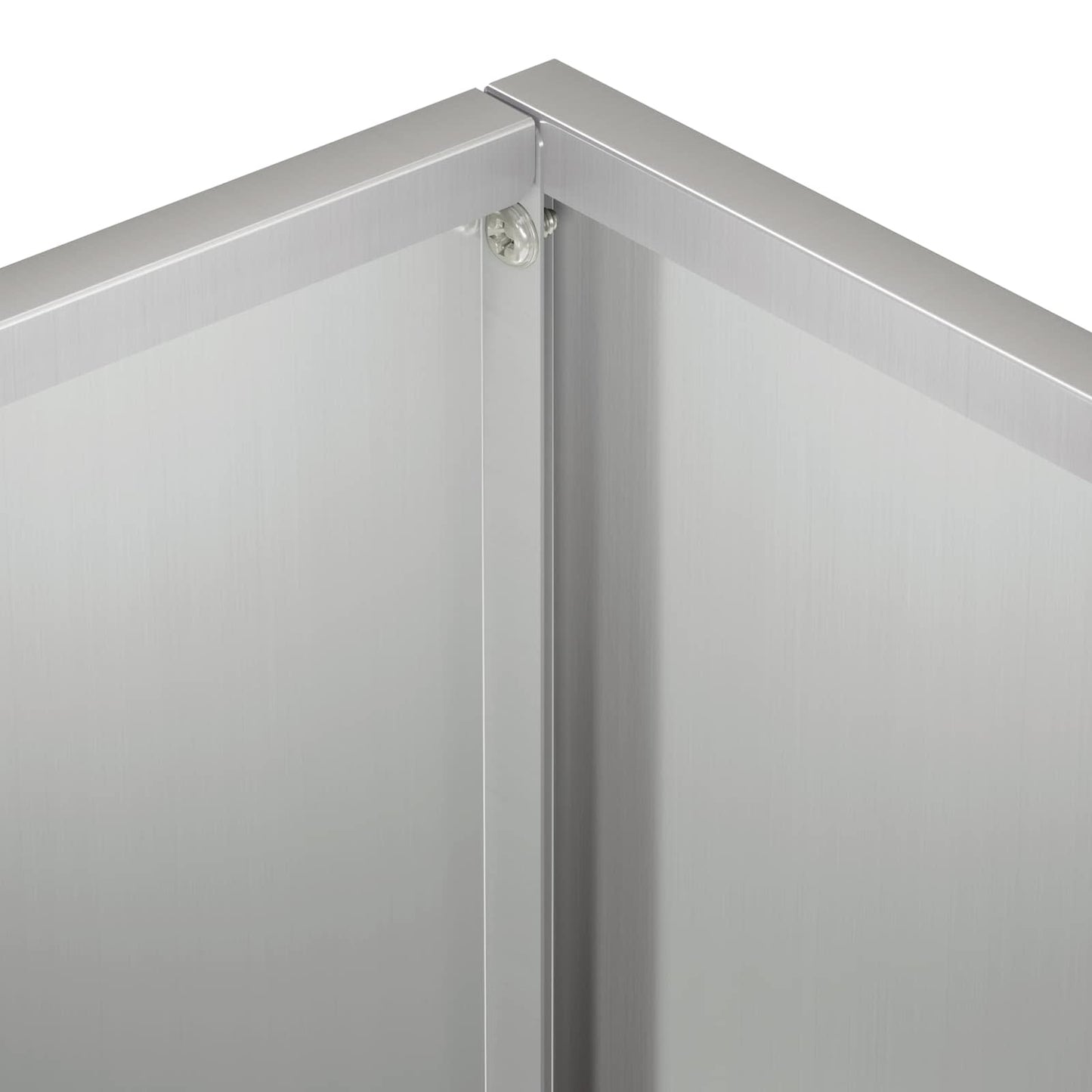 Sodo vazonas Sidabrinė 40 x 30 x 30 cm Galvanizuotas plienas