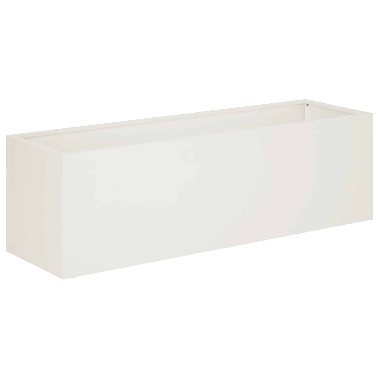 Sodo vazonas 2 vnt. Balta 100 x 30 x 30 cm
