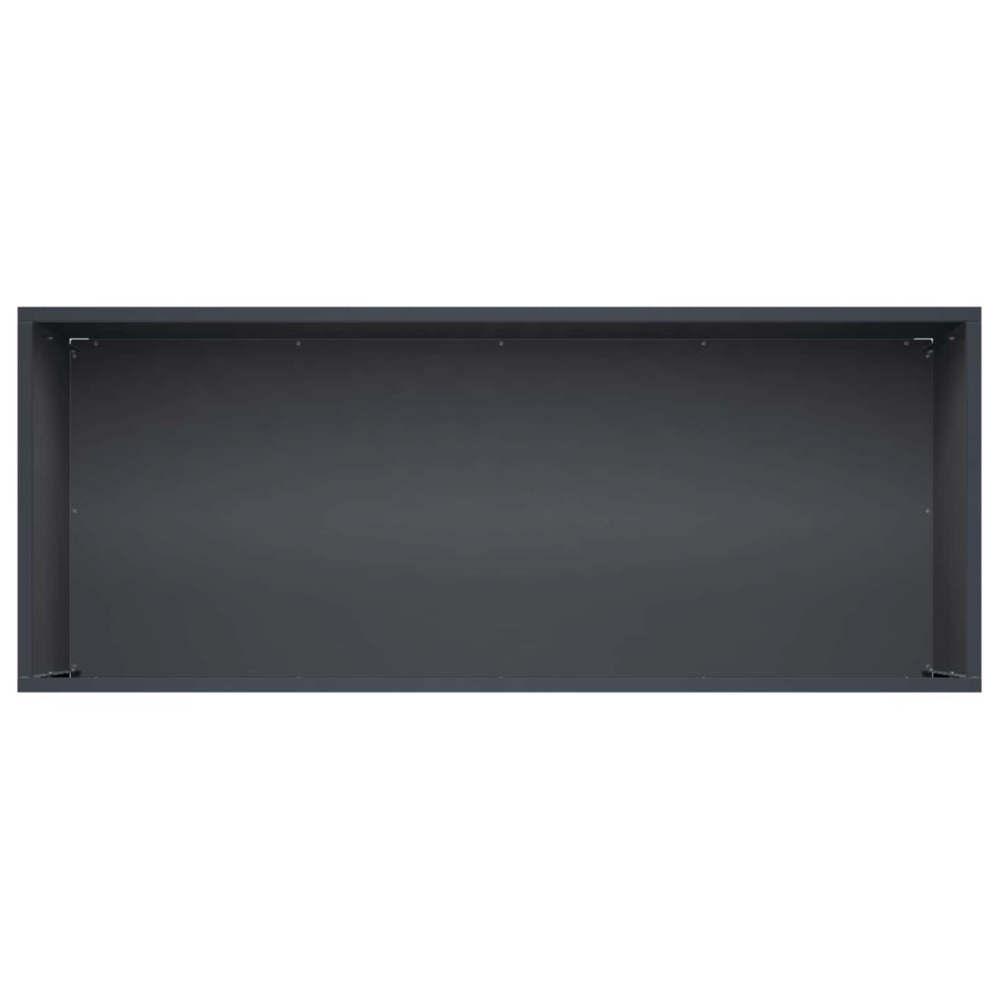 Sodo vazonas 2 vnt. Antracito 100 x 40 x 40 cm