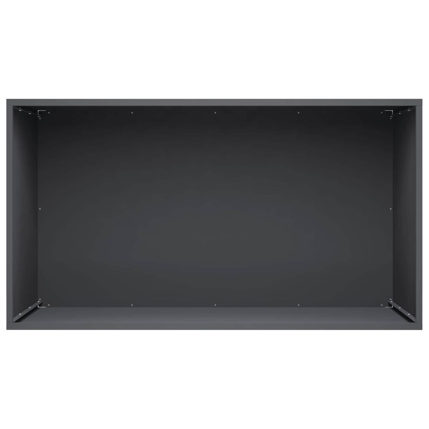 Sodo vazonas Antracito 80 x 50 x 50 cm Šaltai valcuotas plienas