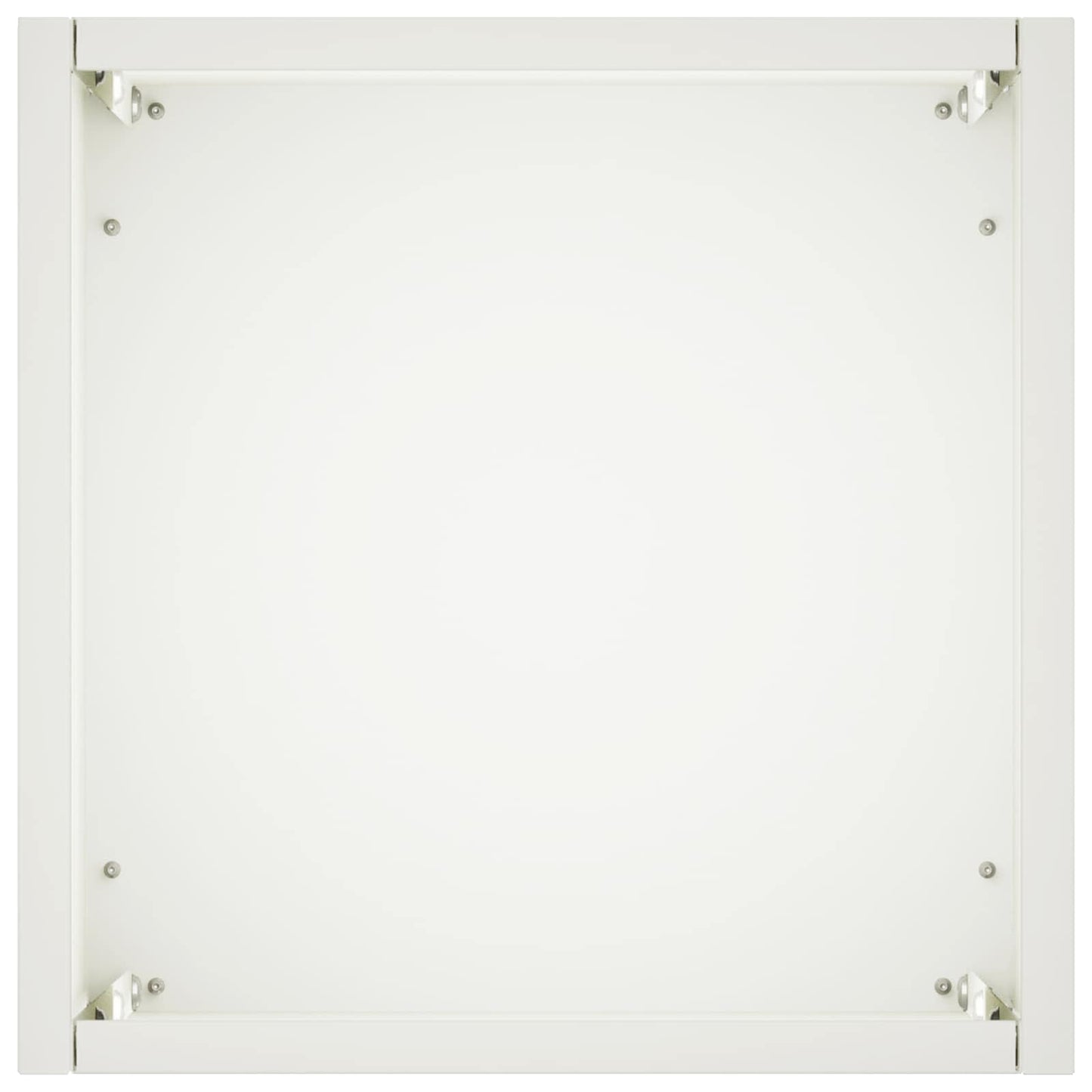 Sodo vazonas Balta 20 x 20 x 40 cm Šaltai valcuotas plienas
