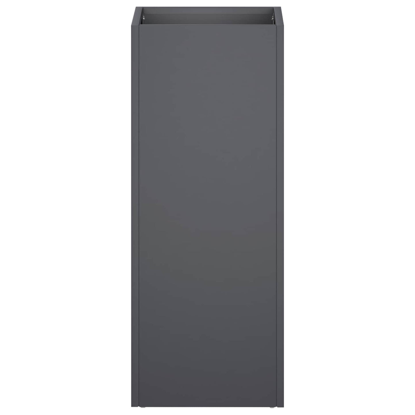 Sodo vazonas Antracito 20 x 20 x 40 cm Šaltai valcuotas plienas