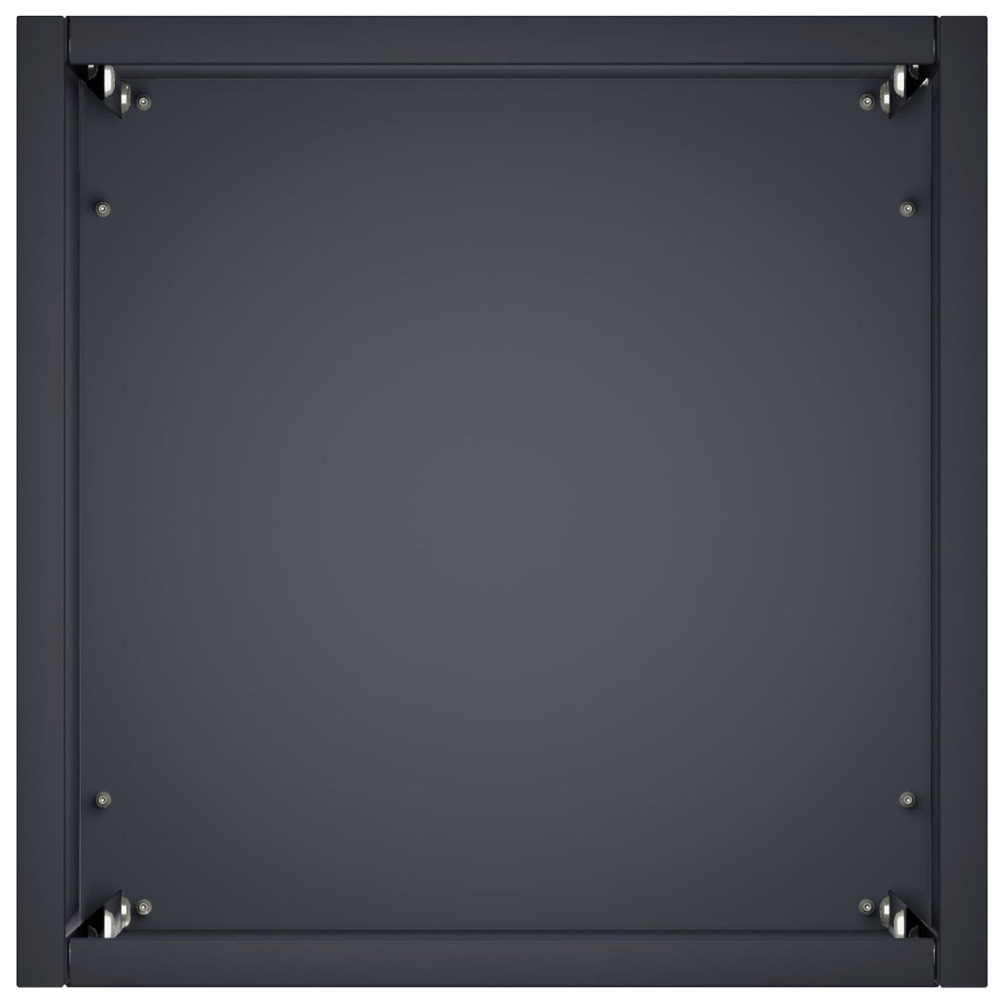 Sodo vazonas Antracito 20 x 20 x 40 cm Šaltai valcuotas plienas