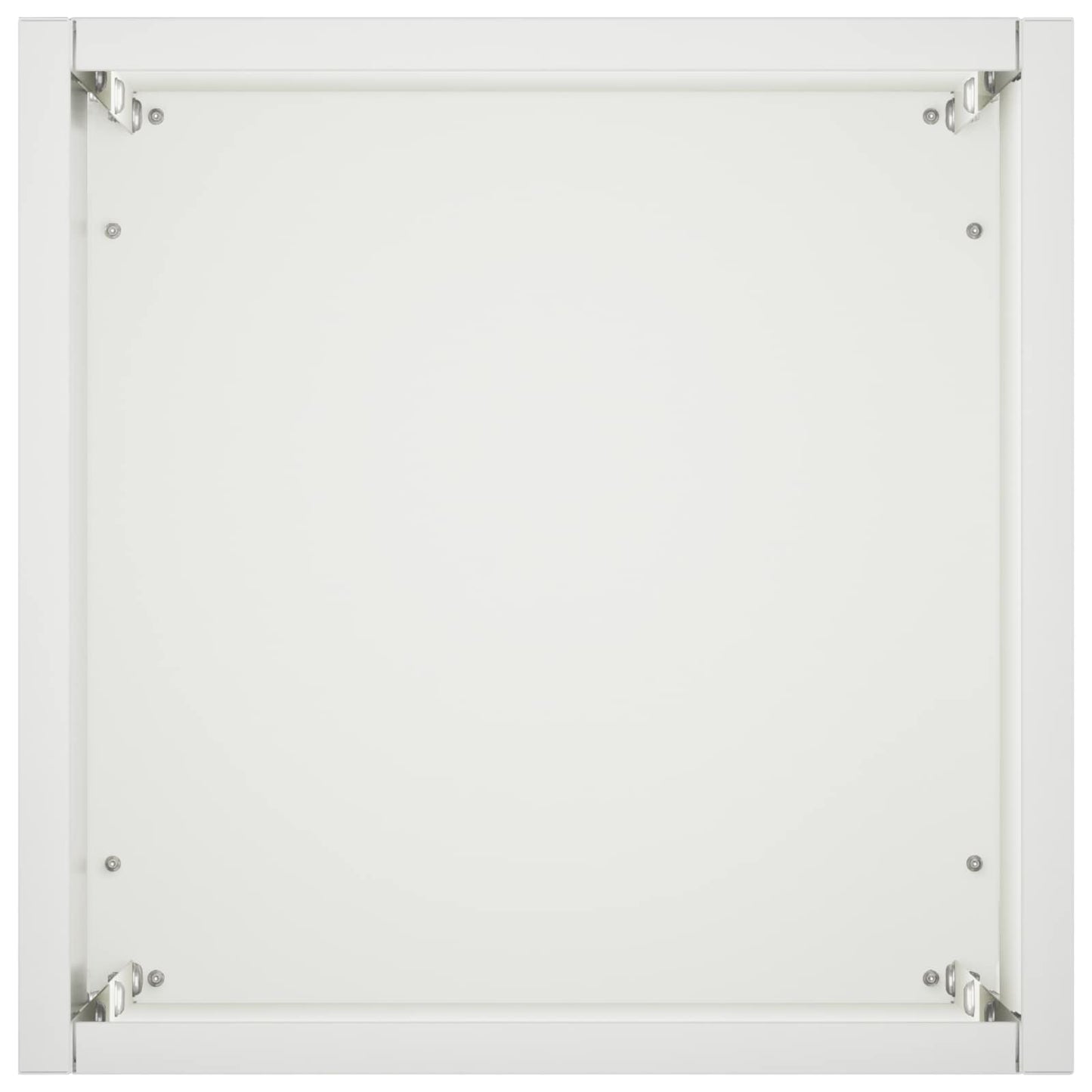 Sodo vazonas Balta 20 x 20 x 75 cm Šaltai valcuotas plienas
