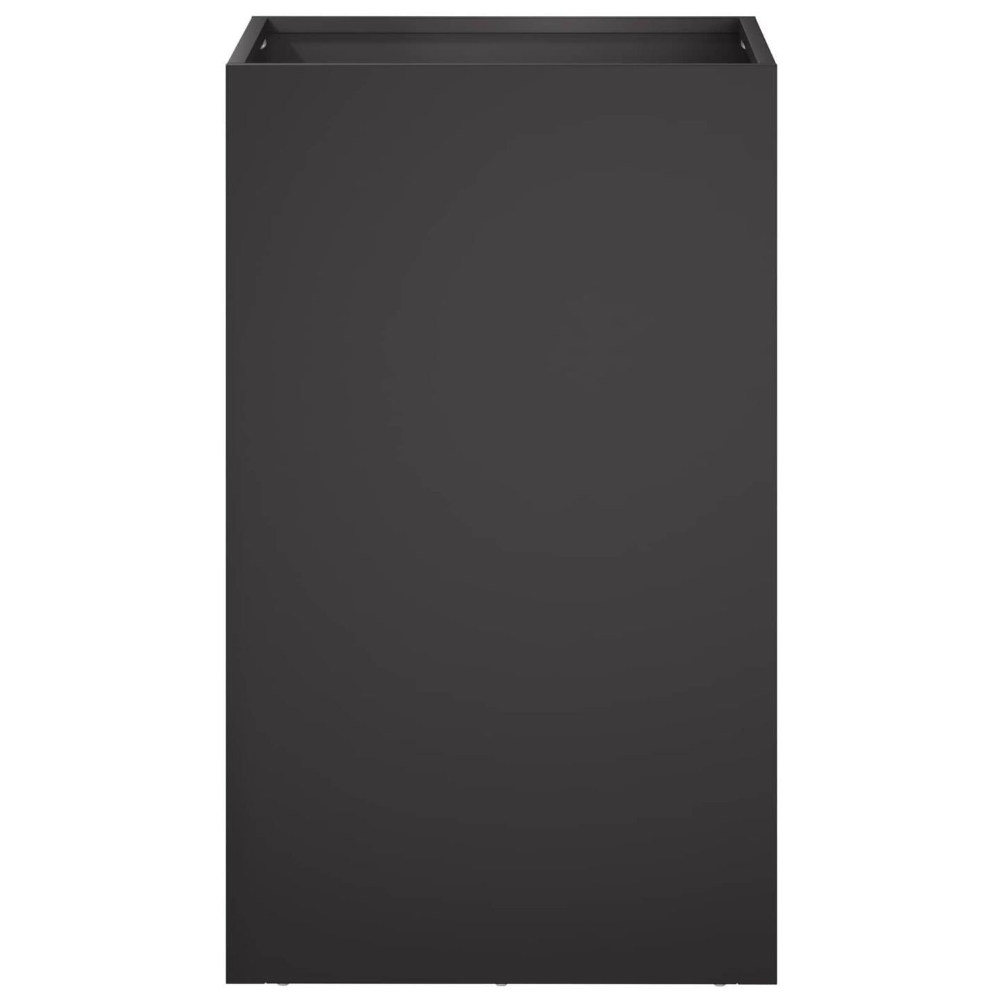 Sodo vazonas Juoda 30 x 30 x 40 cm Šaltai valcuotas plienas