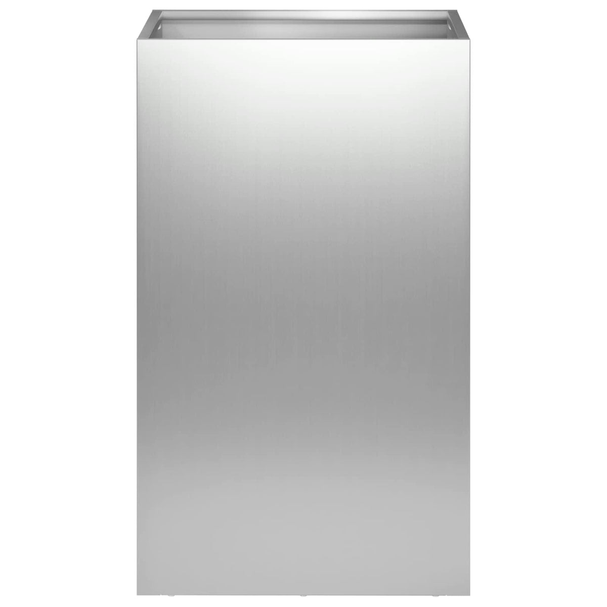 Sodo vazonas Sidabrinė 30 x 30 x 50 cm Galvanizuotas plienas