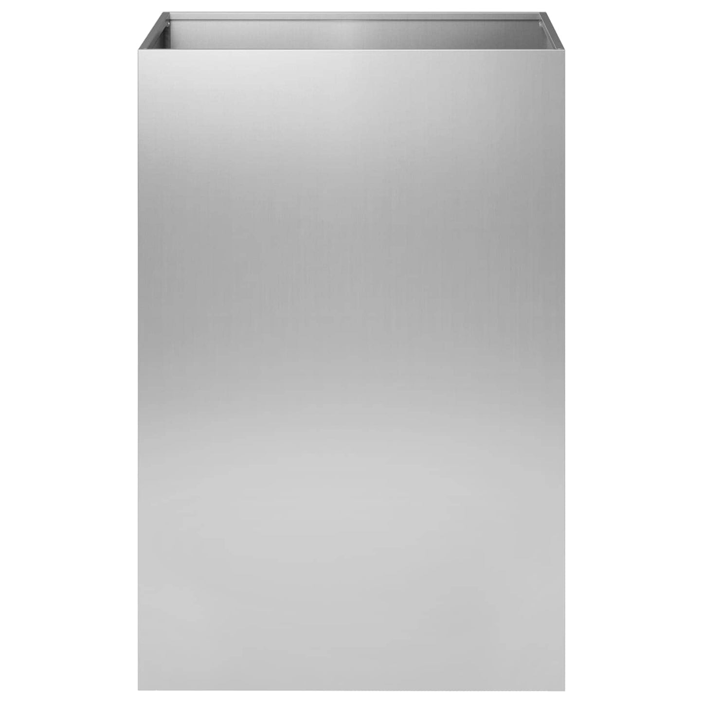 Sodo vazonas Sidabrinė 40 x 40 x 75 cm Galvanizuotas plienas