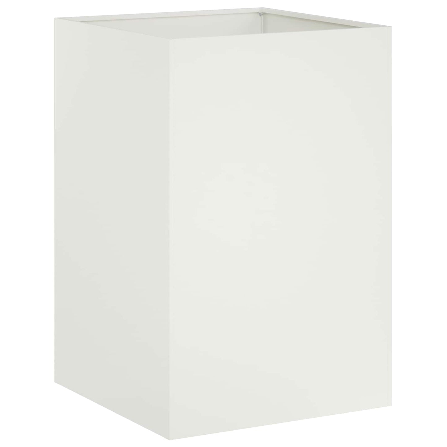 Sodo vazonas Balta 50 x 50 x 75 cm Šaltai valcuotas plienas