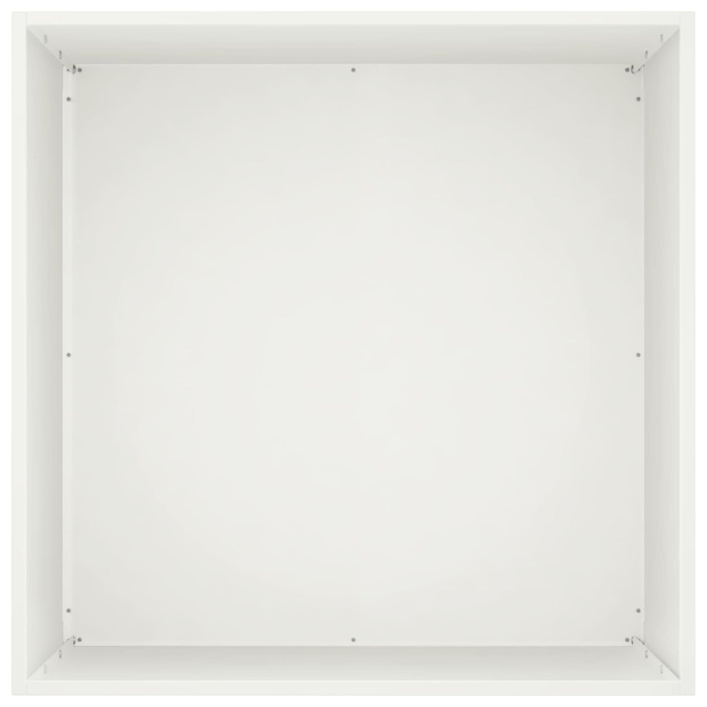 Sodo vazonas 2 vnt. Balta 50 x 50 x 75 cm