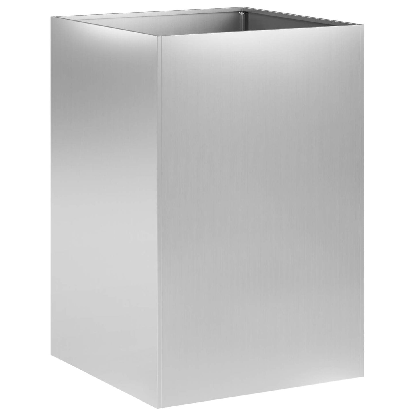 Sodo vazonas Sidabrinė 50 x 50 x 75 cm Galvanizuotas plienas