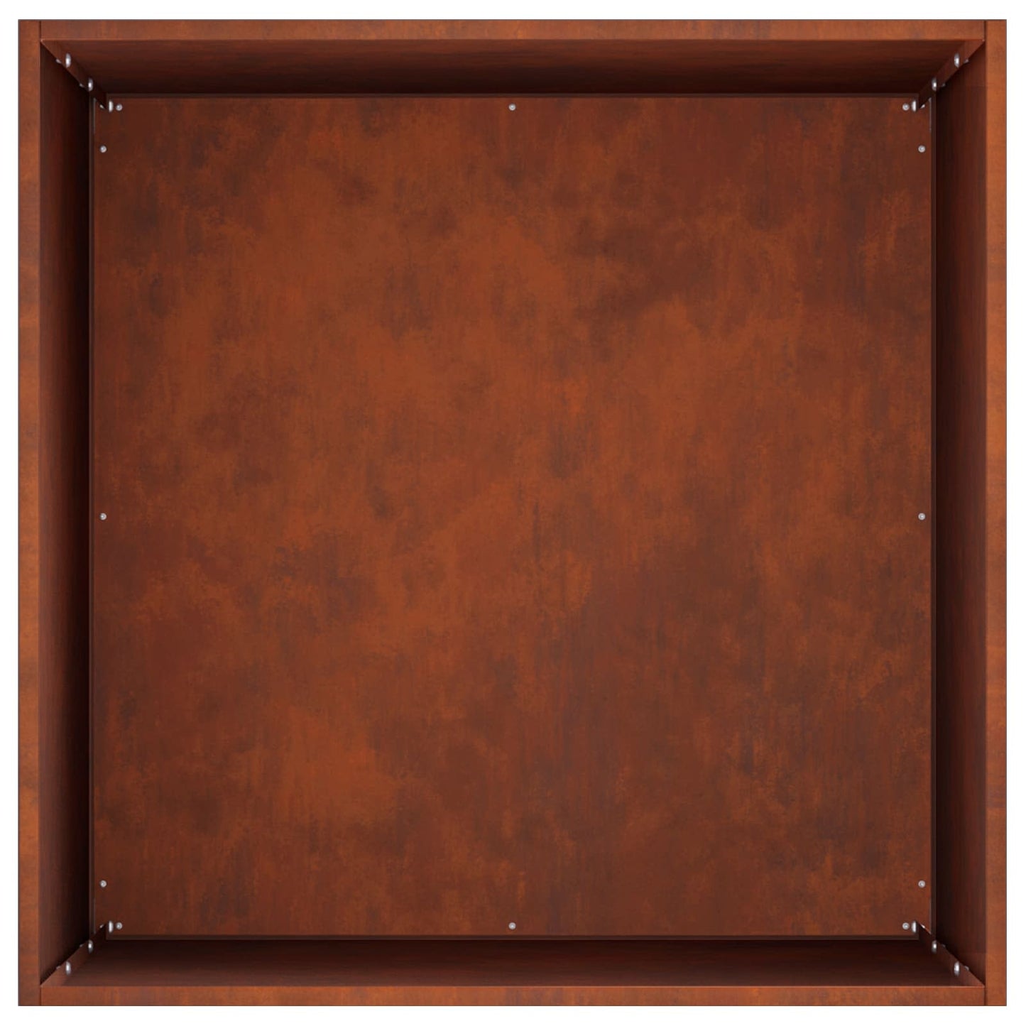 Sodo vazonas 2 vnt. Rūdijanti 50 x 50 x 75 cm