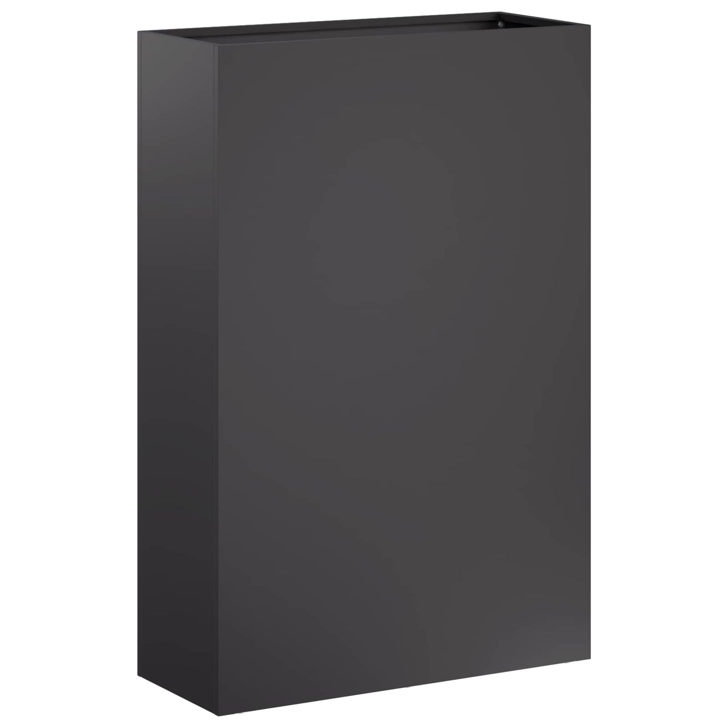 Sodo vazonas 2 vnt. Juoda 40 x 20 x 75 cm