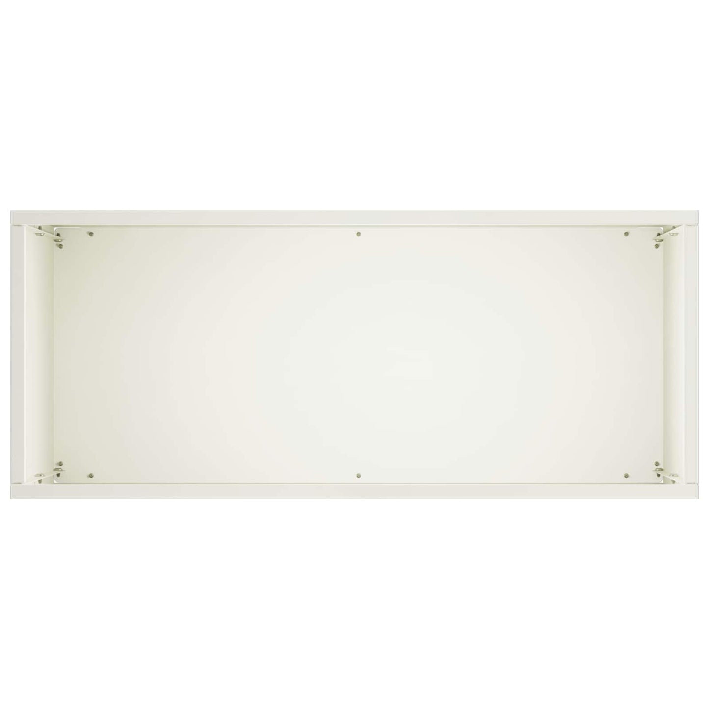 Sodo vazonas Balta 50 x 20 x 40 cm Šaltai valcuotas plienas