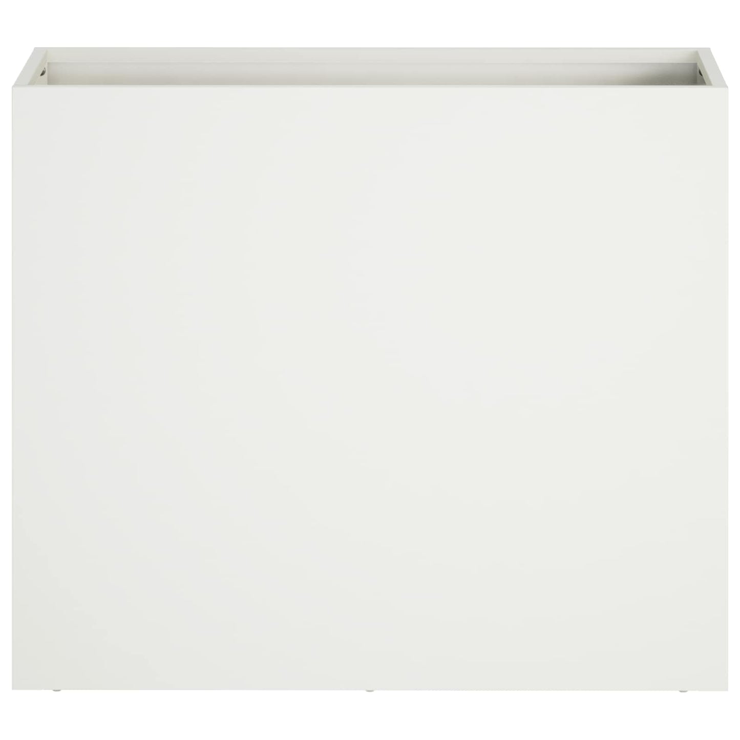 Sodo vazonas 2 vnt. Balta 50 x 20 x 40 cm