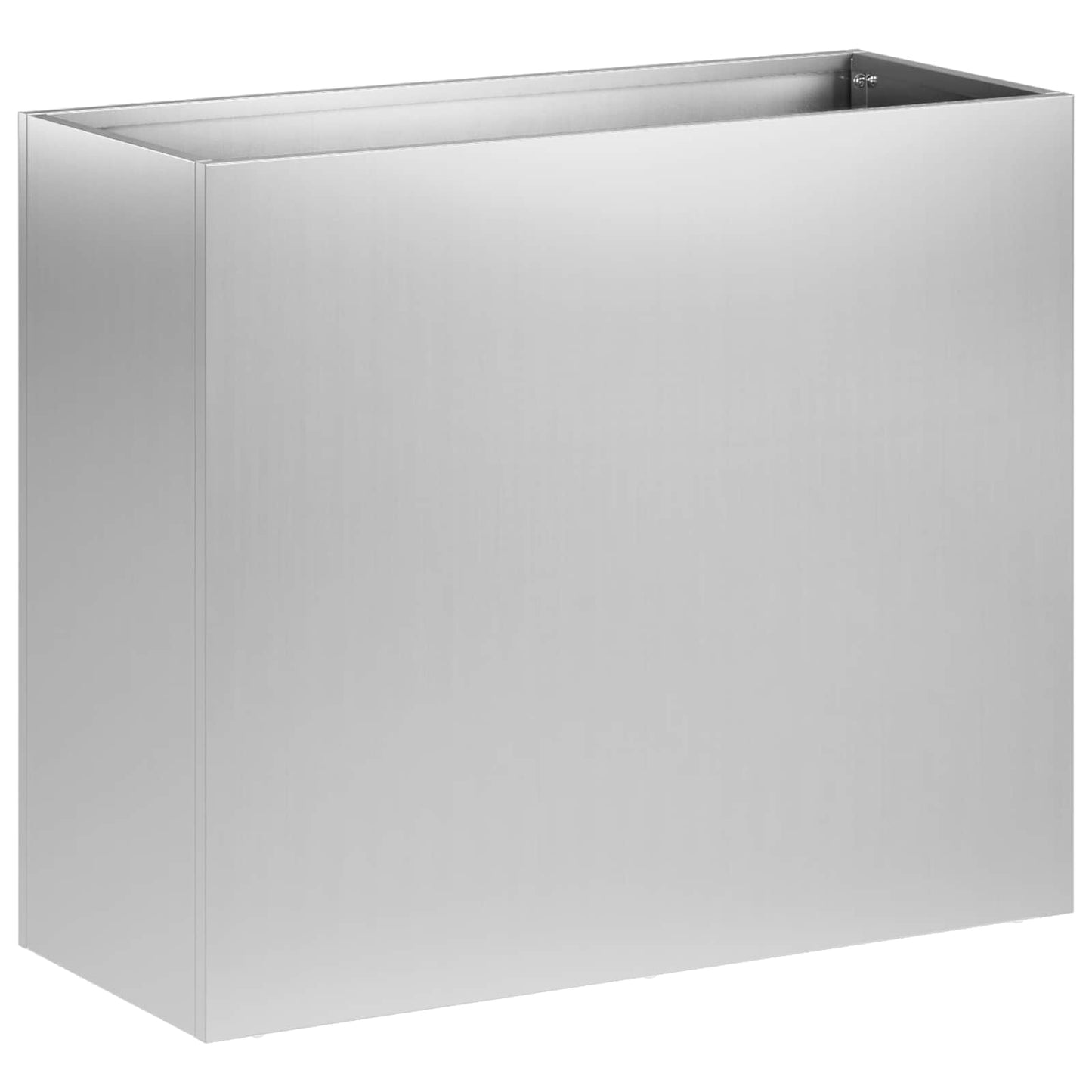 Sodo vazonas Sidabrinė 50 x 20 x 40 cm Galvanizuotas plienas
