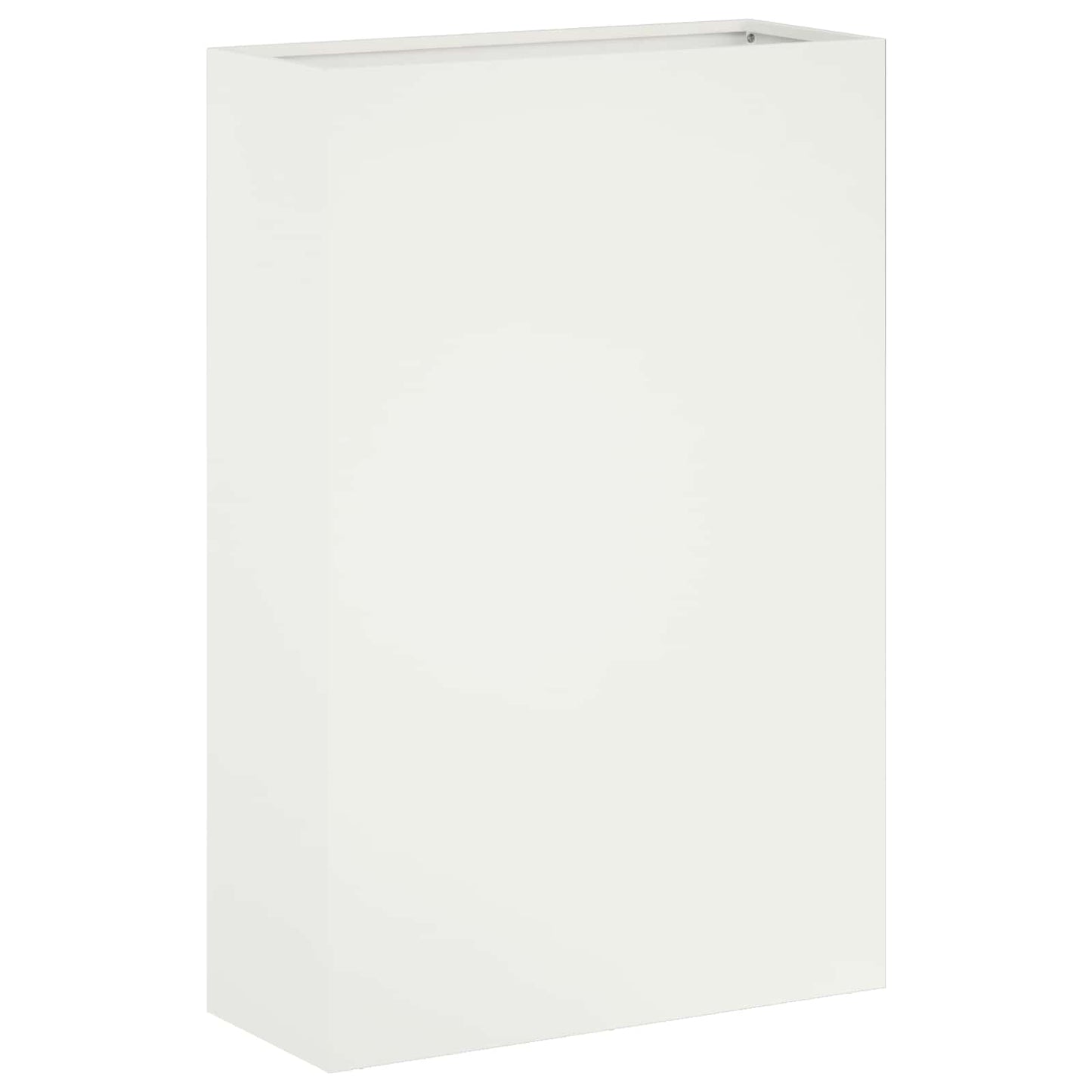 Sodo vazonas Balta 50 x 20 x 75 cm Šaltai valcuotas plienas