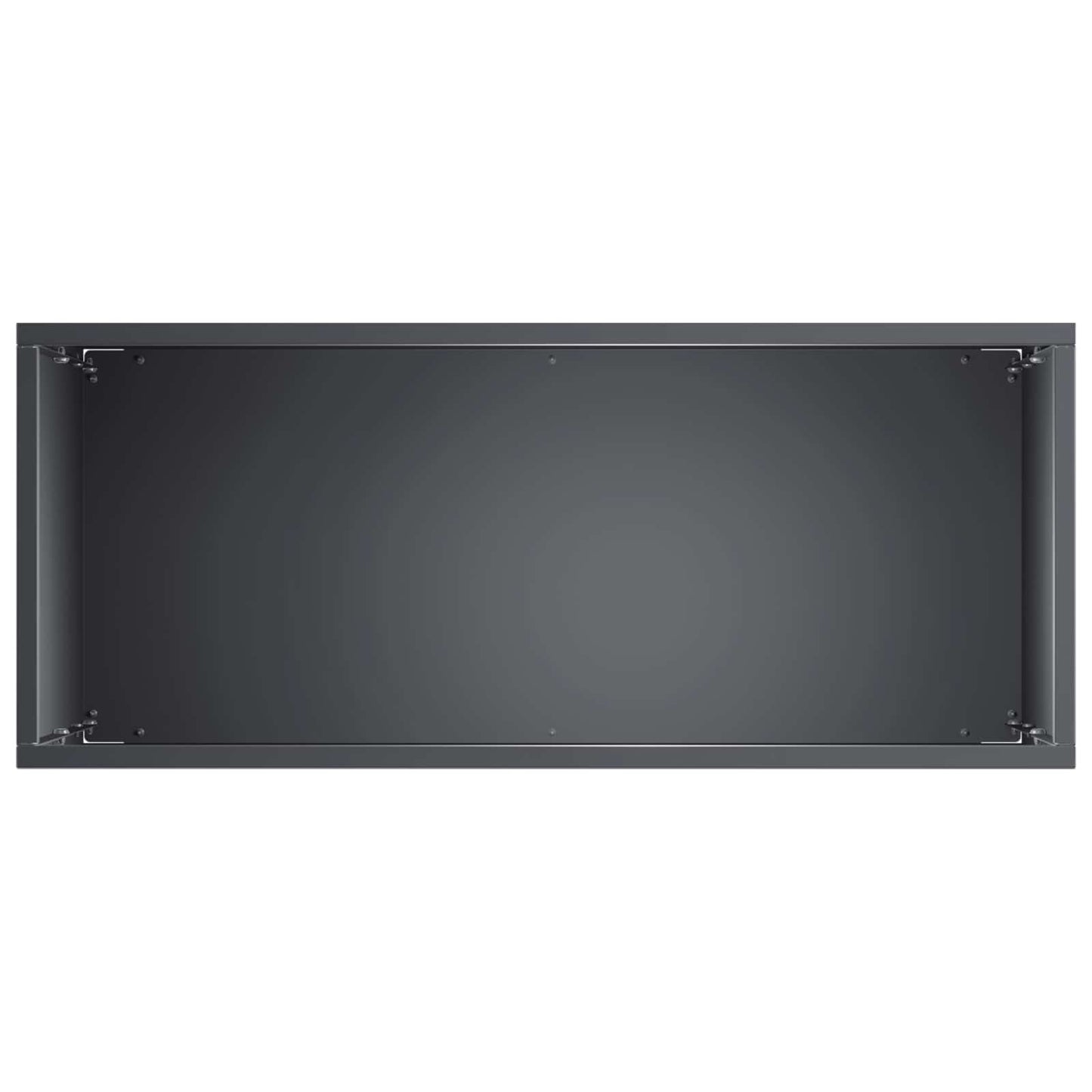 Sodo vazonas 2 vnt. Antracito 50 x 20 x 75 cm