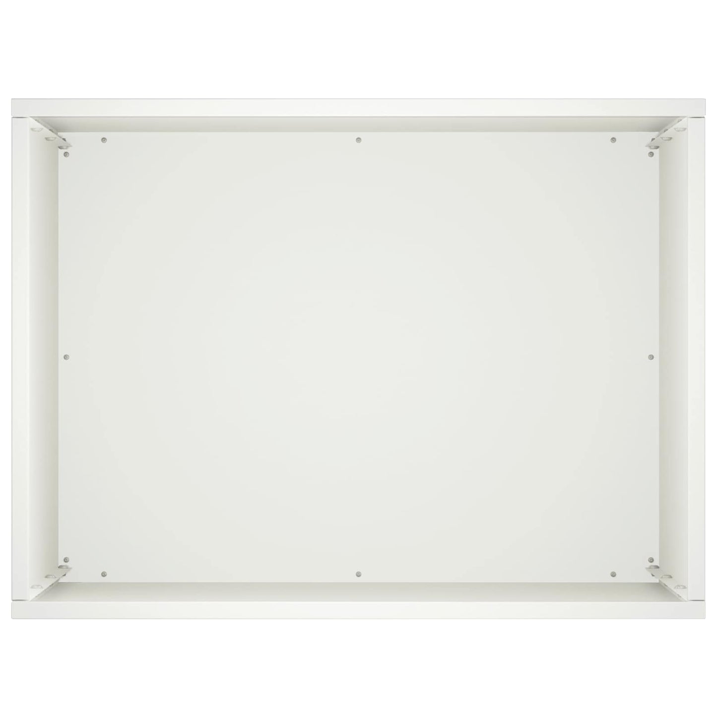 Sodo vazonas Balta 40 x 30 x 40 cm Šaltai valcuotas plienas