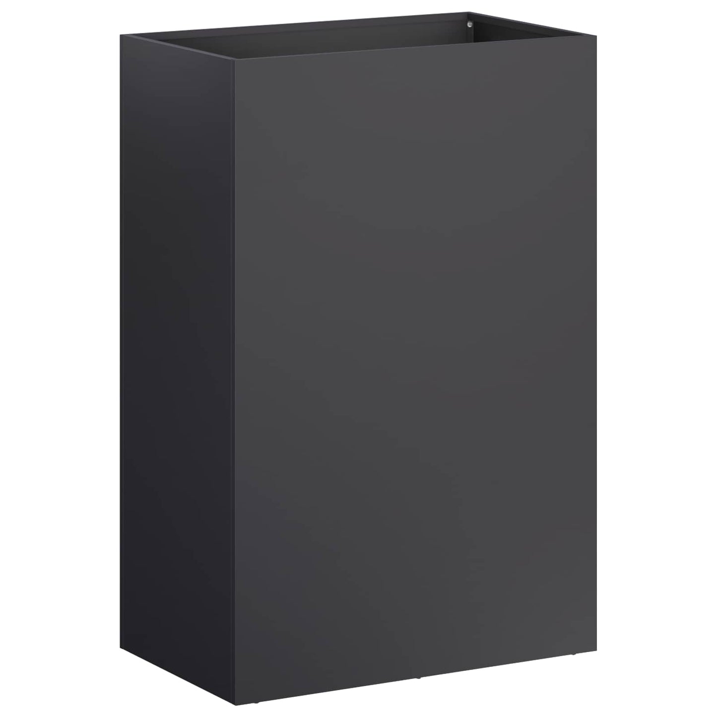 Sodo vazonas Juoda 50 x 30 x 75 cm Šaltai valcuotas plienas