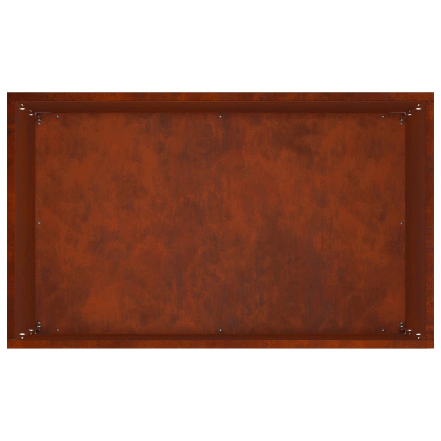Sodo vazonas 2 vnt. Rūdijanti 50 x 30 x 75 cm