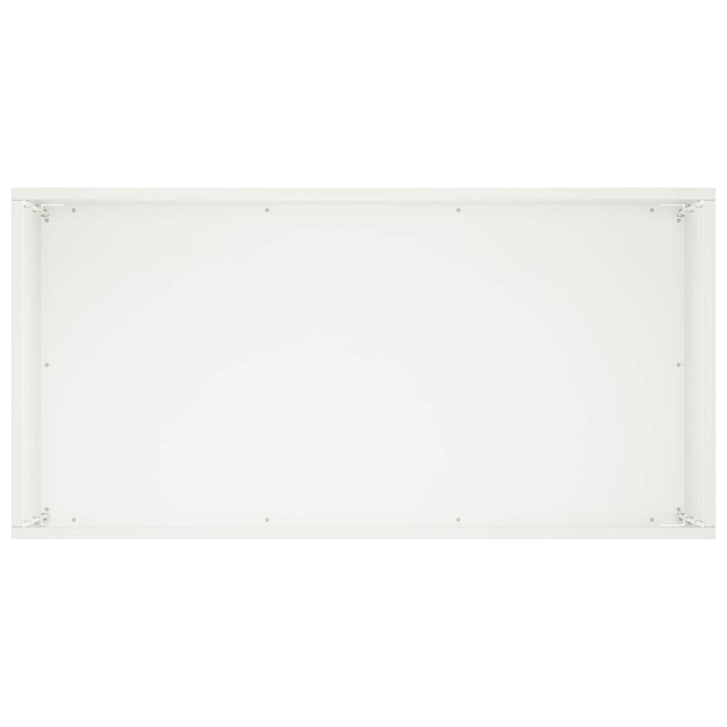 Sodo vazonas Balta 60 x 30 x 40 cm Šaltai valcuotas plienas