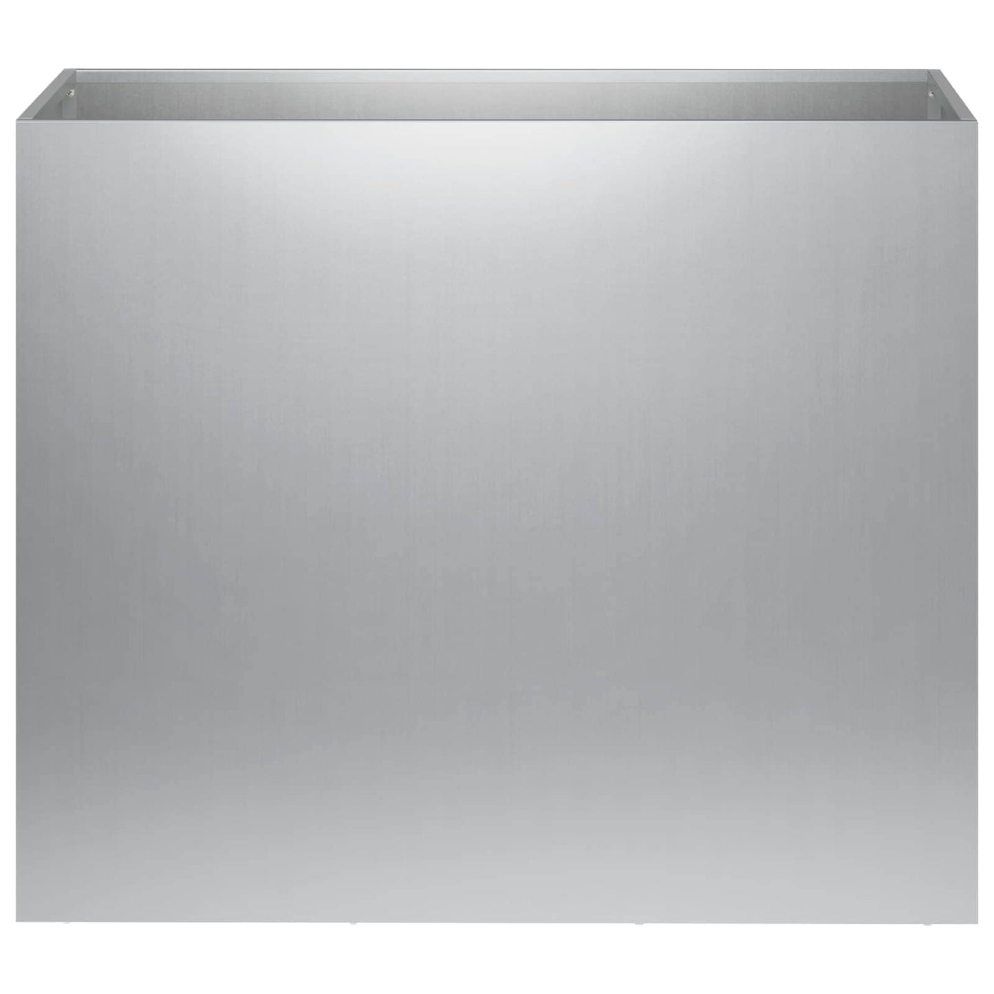 Sodo vazonas Sidabrinė 60 x 30 x 50 cm Galvanizuotas plienas