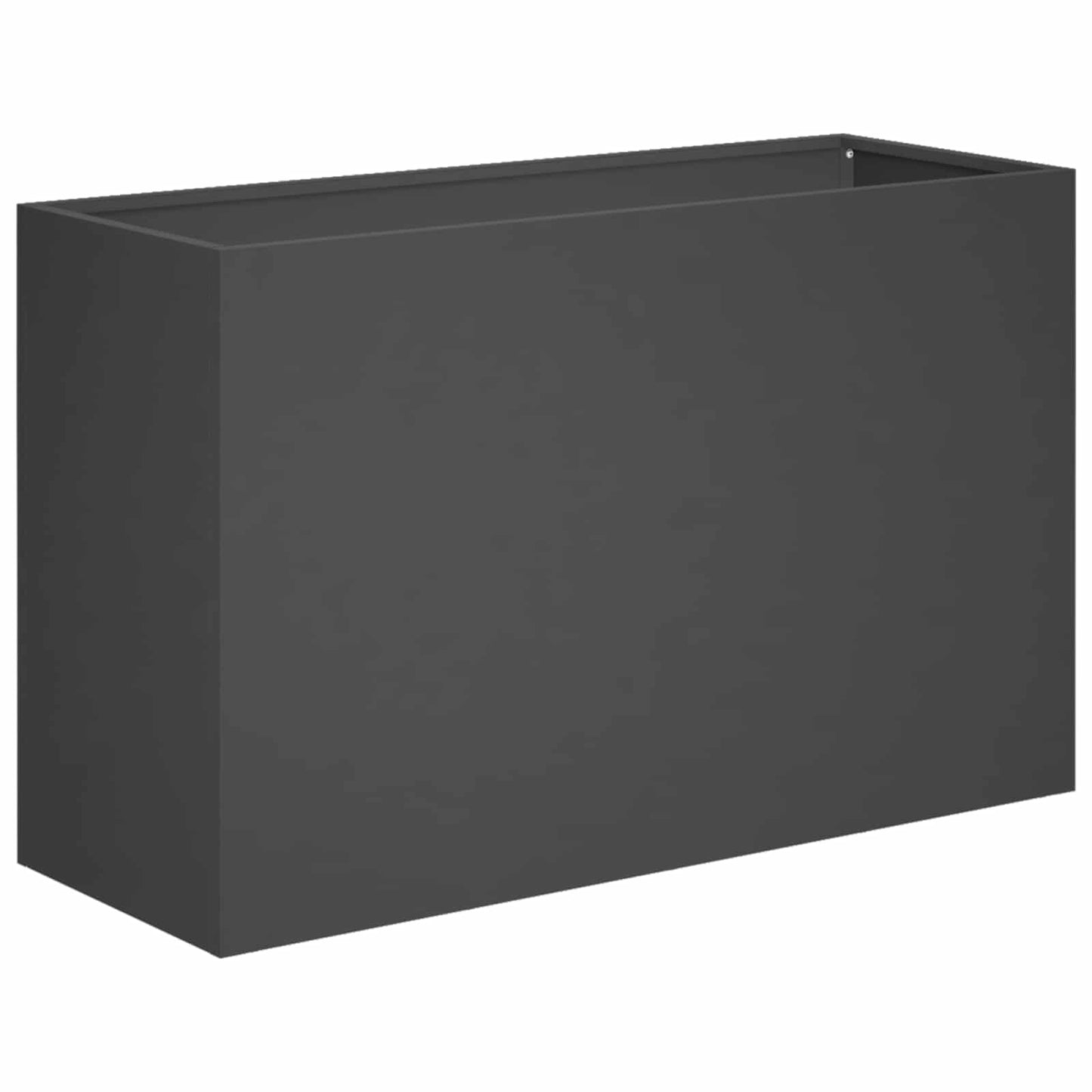 Sodo vazonas 2 vnt. Juoda 80 x 30 x 40 cm