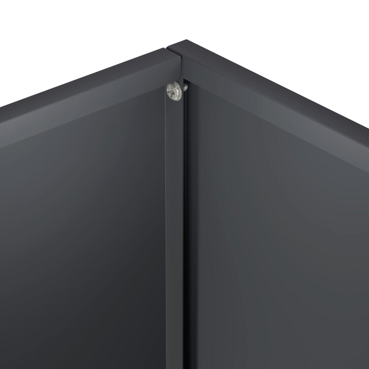 Sodo vazonas Antracito 80 x 30 x 40 cm Šaltai valcuotas plienas