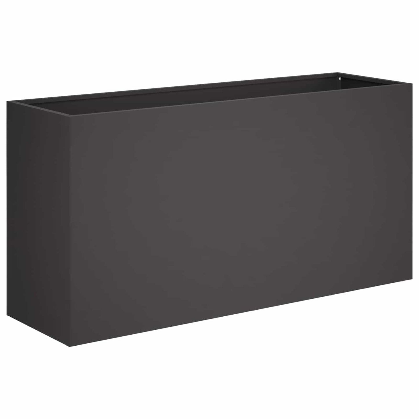 Sodo vazonas 2 vnt. Juoda 100 x 30 x 40 cm