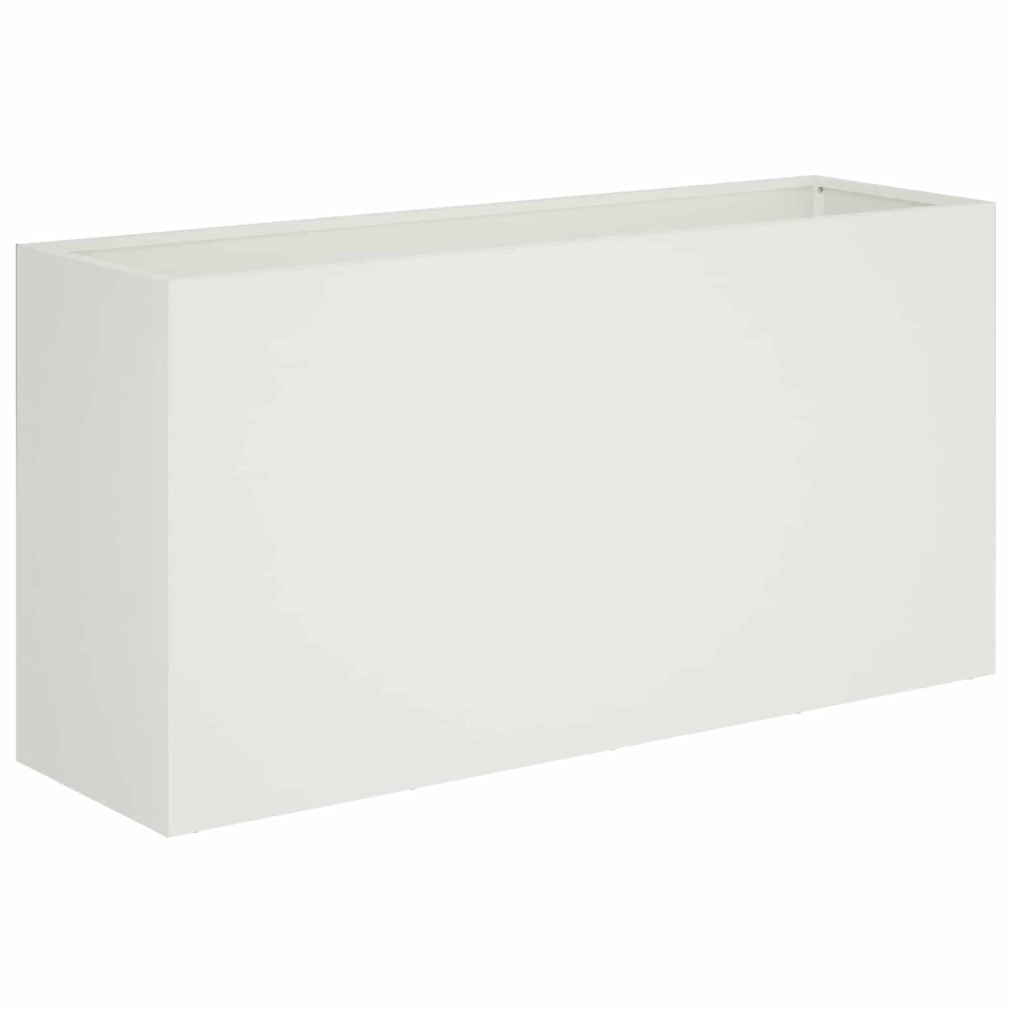 Sodo vazonas 2 vnt. Balta 100 x 30 x 40 cm