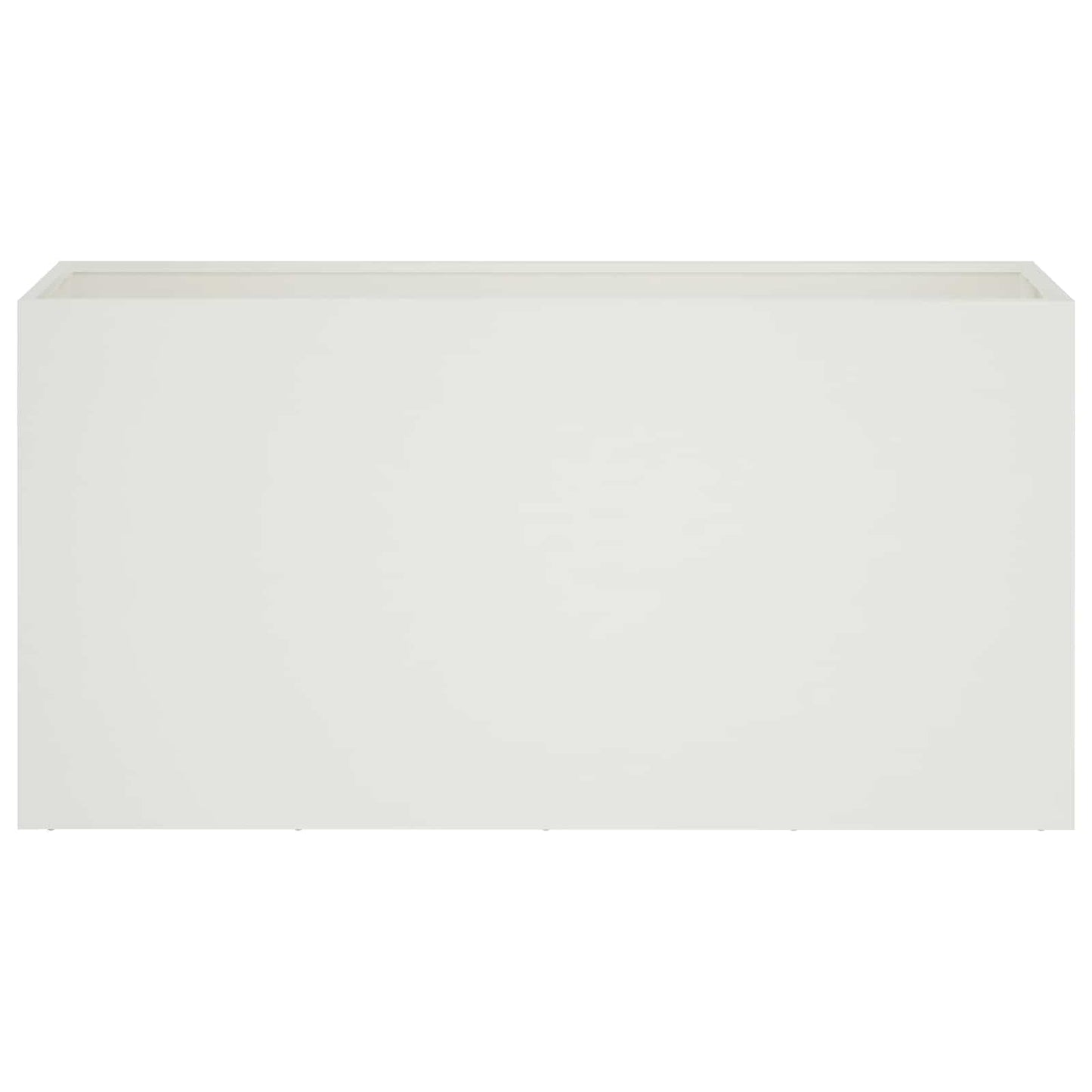 Sodo vazonas 2 vnt. Balta 100 x 30 x 50 cm