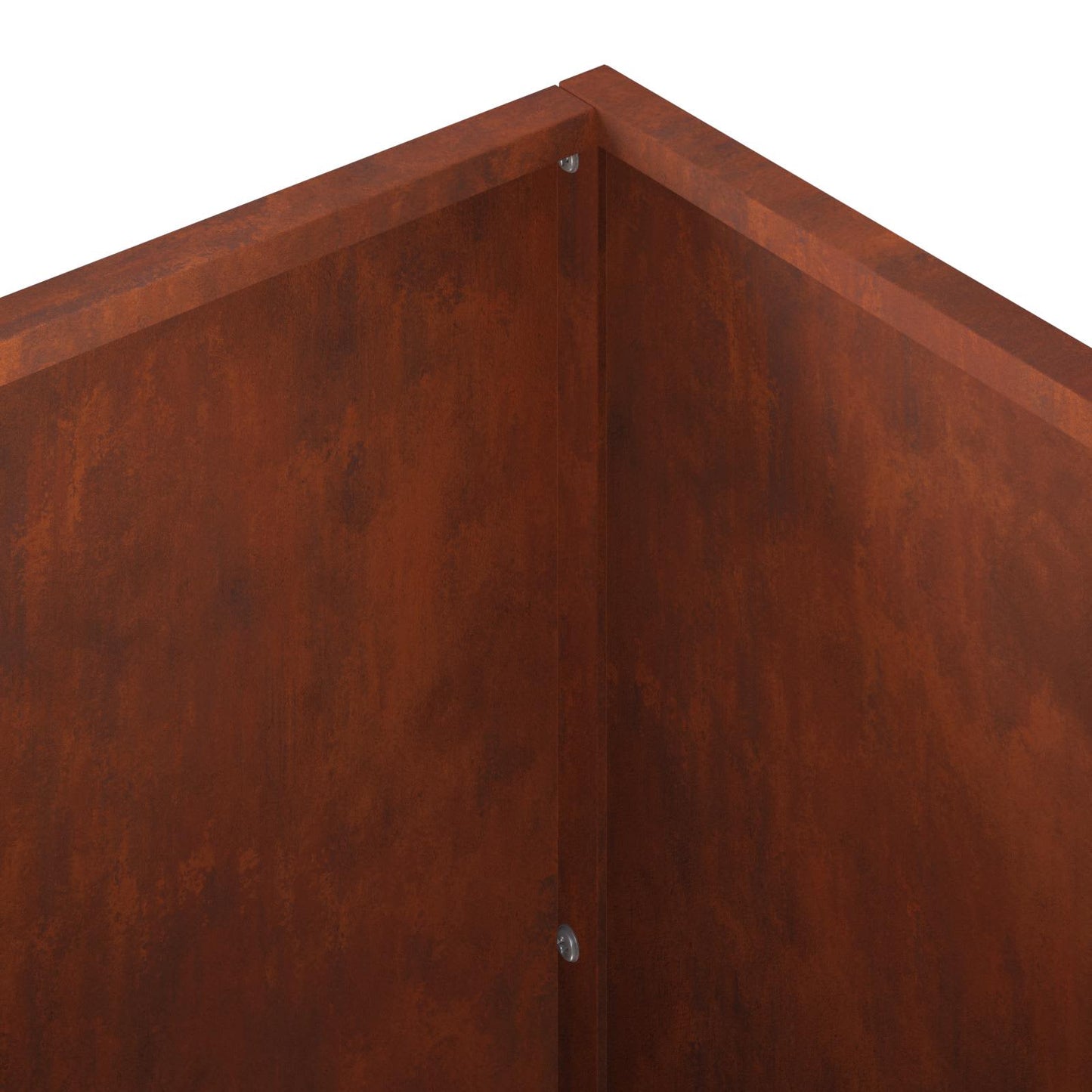 Sodo vazonas Rūdijanti 100 x 30 x 50 cm