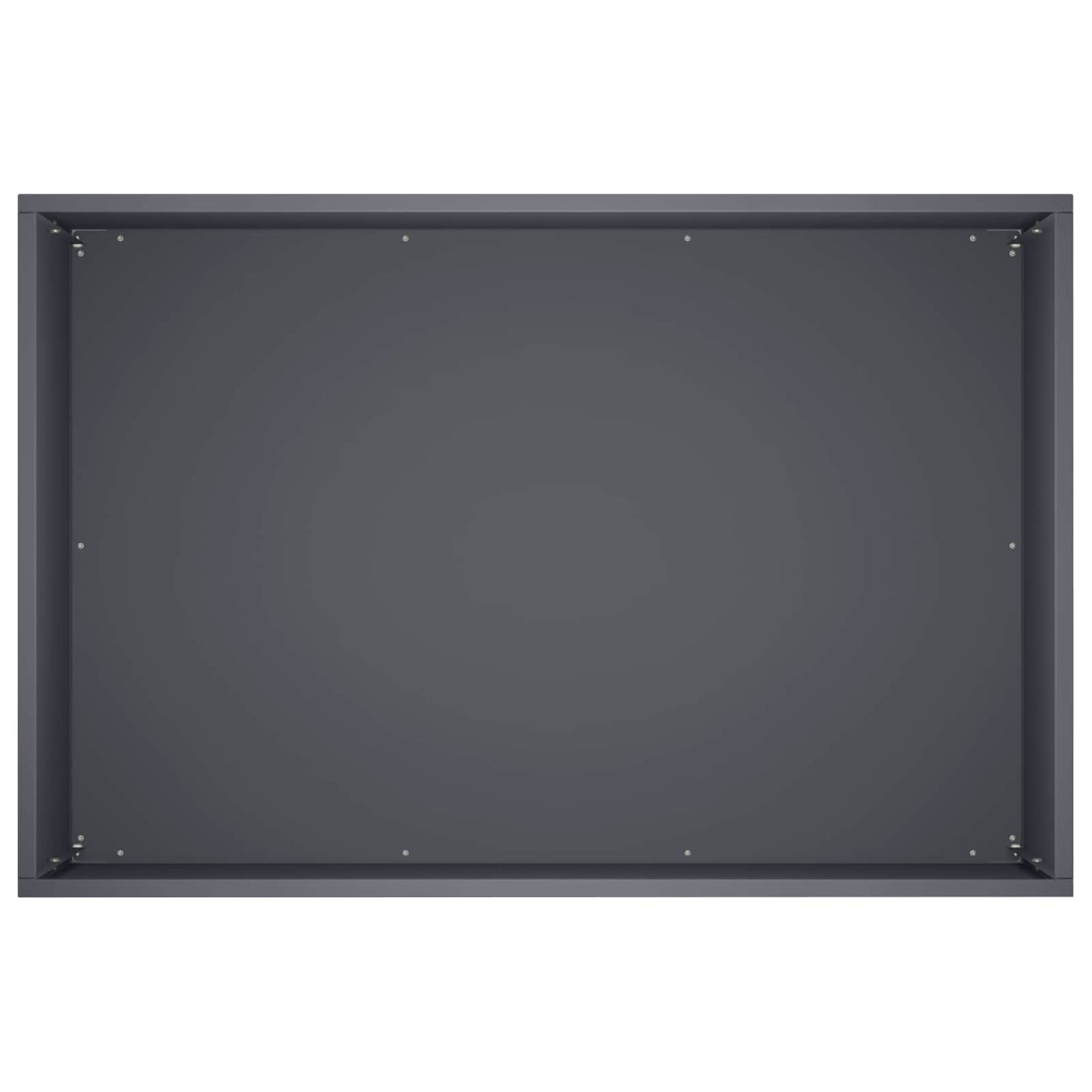 Sodo vazonas Antracito 50 x 40 x 40 cm Šaltai valcuotas plienas