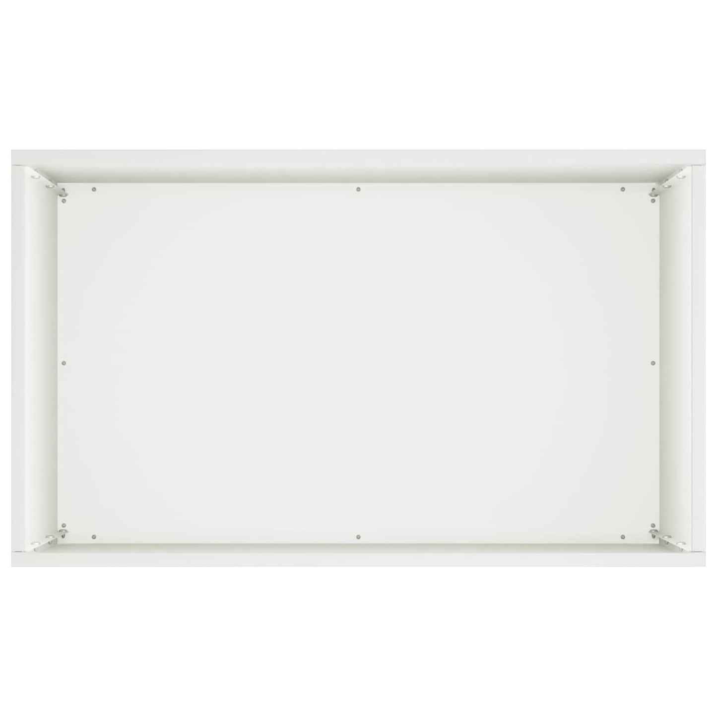 Sodo vazonas 2 vnt. Balta 50 x 40 x 75 cm
