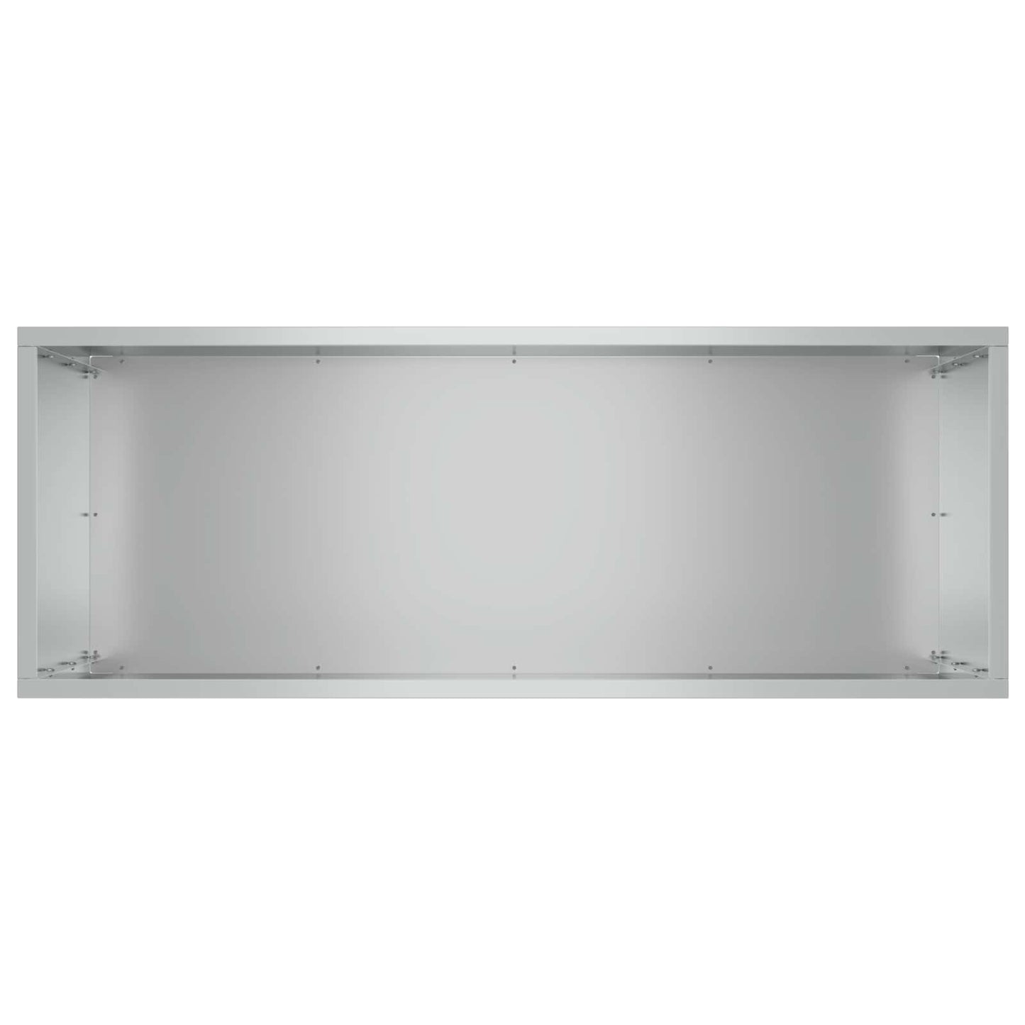 Sodo vazonas Sidabrinė 80 x 40 x 50 cm Galvanizuotas plienas