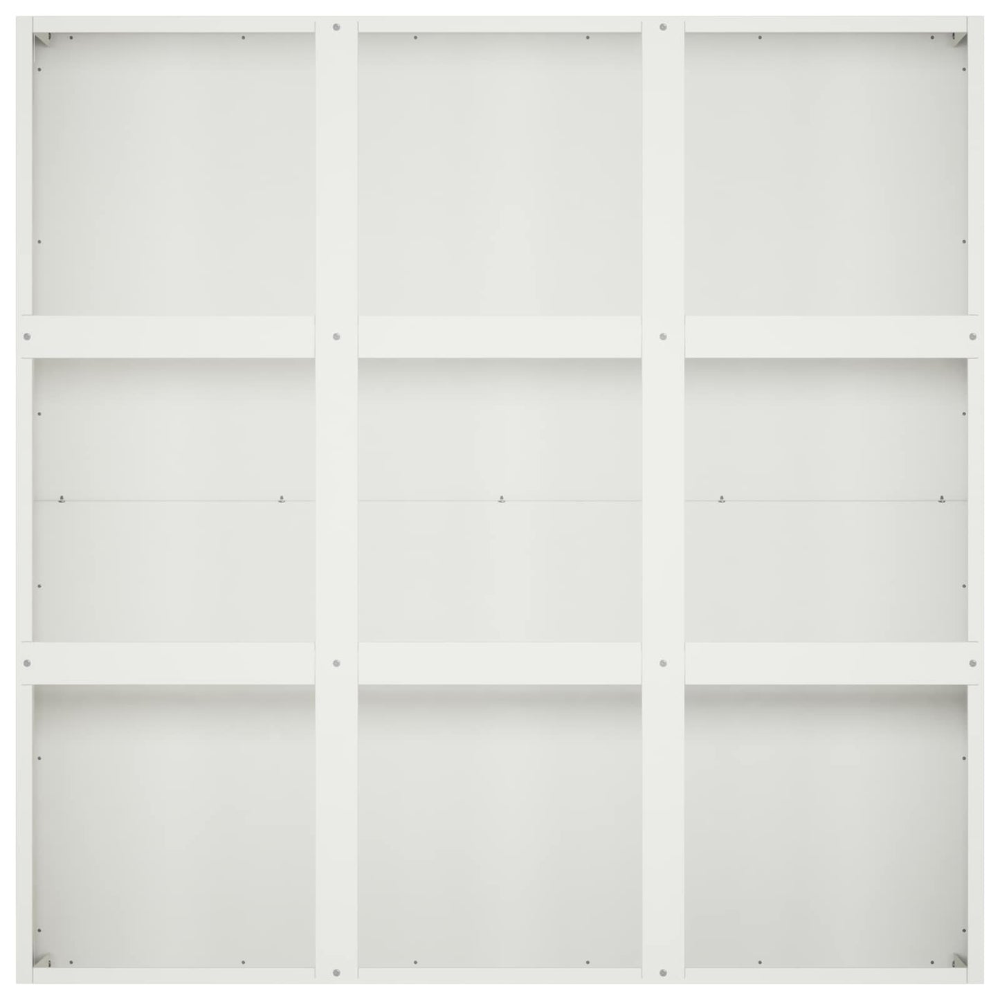 Sodo vazonas Balta 100 x 100 x 30 cm Šaltai valcuotas plienas