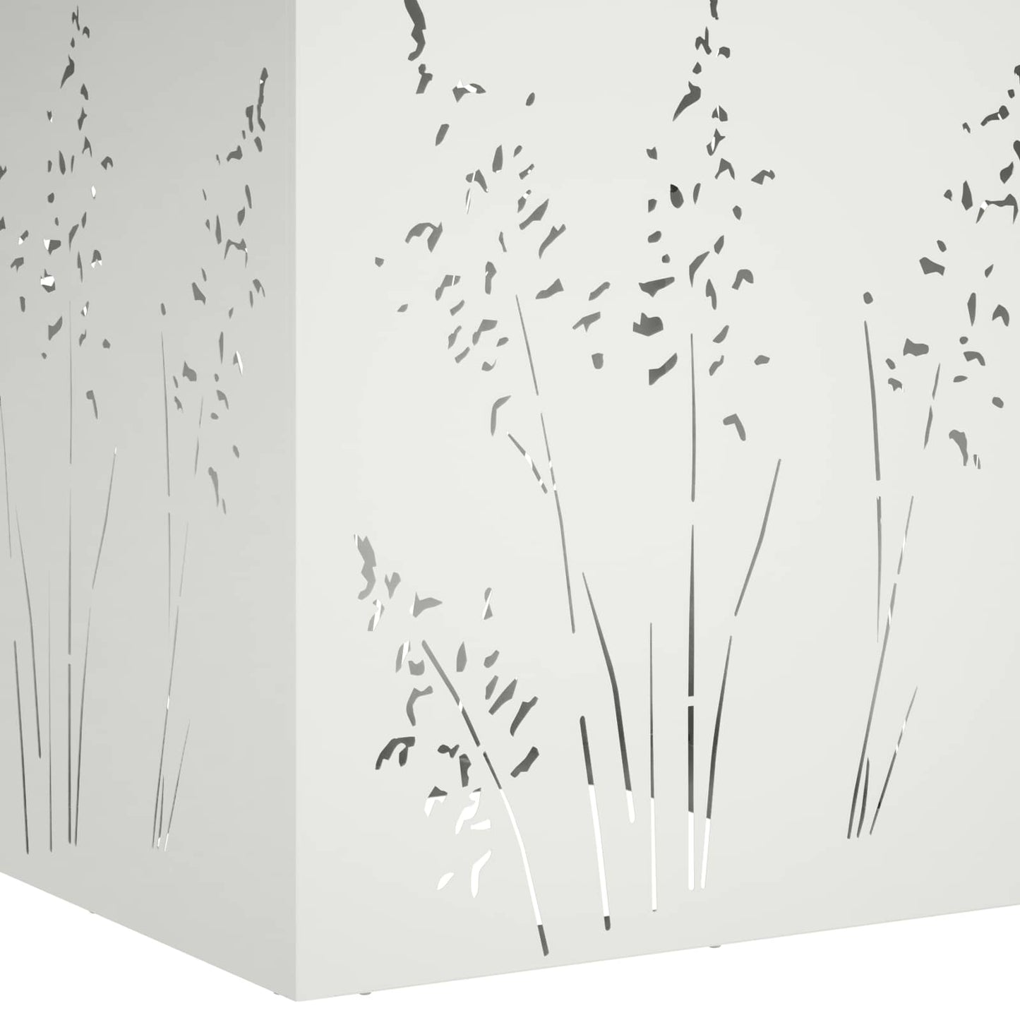 Sodo vazonas 2 vnt. Balta 50 x 50 x 75 cm