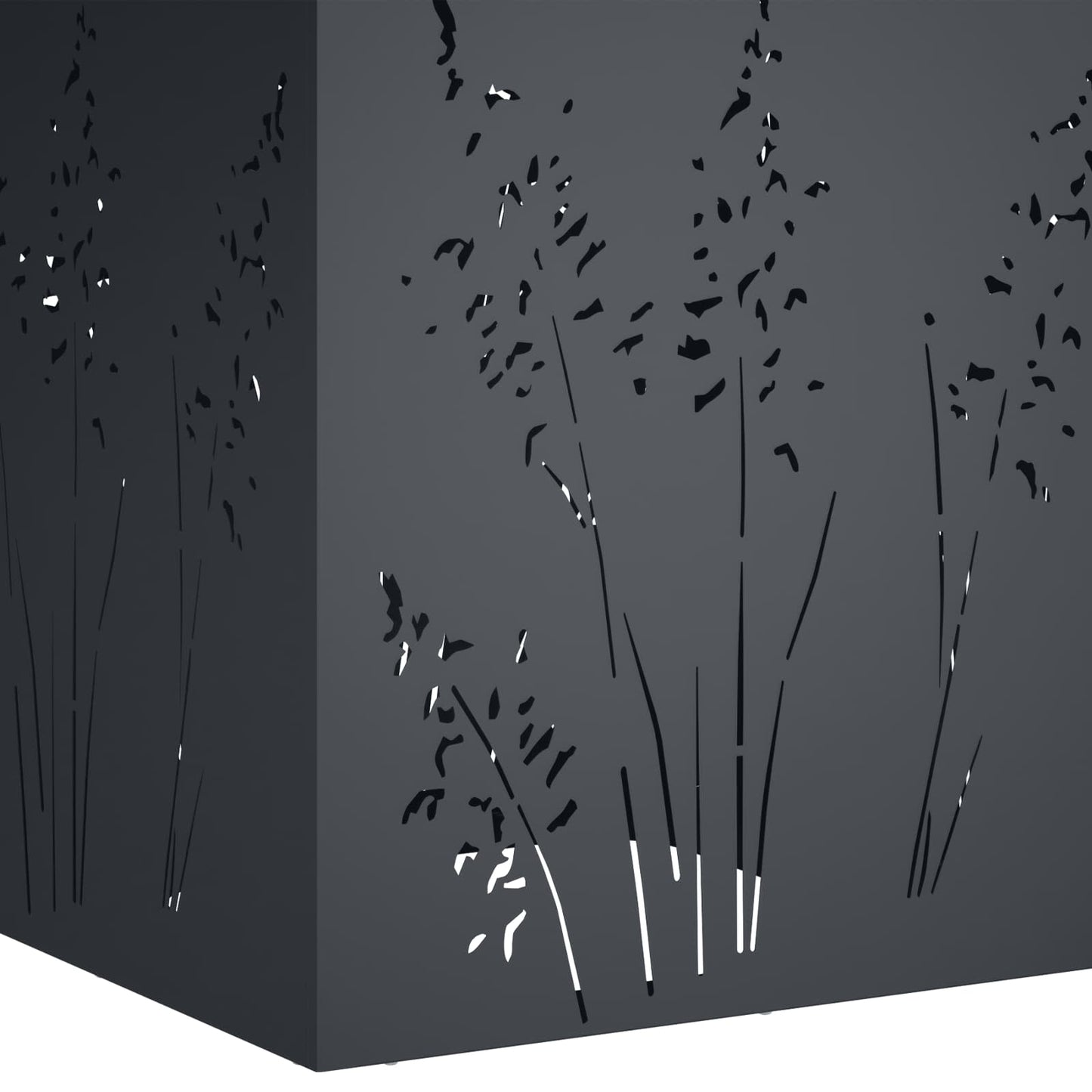 Sodo vazonas Antracito 50 x 50 x 75 cm Šaltai valcuotas plienas