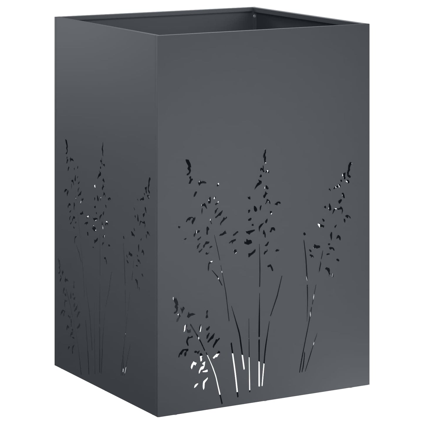 Sodo vazonas 2 vnt. Antracito 50 x 50 x 75 cm