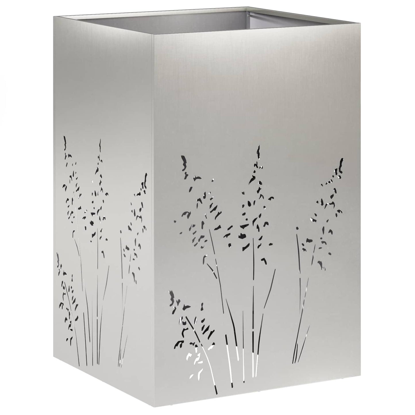 Sodo vazonas Sidabrinė 50 x 50 x 75 cm Nerūdijantis plienas