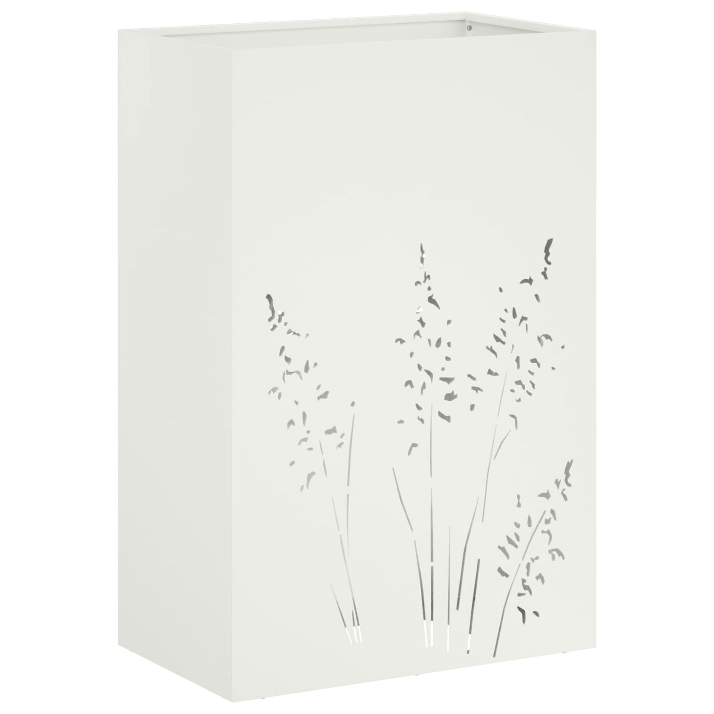 Sodo vazonas 2 vnt. Balta 50 x 30 x 75 cm