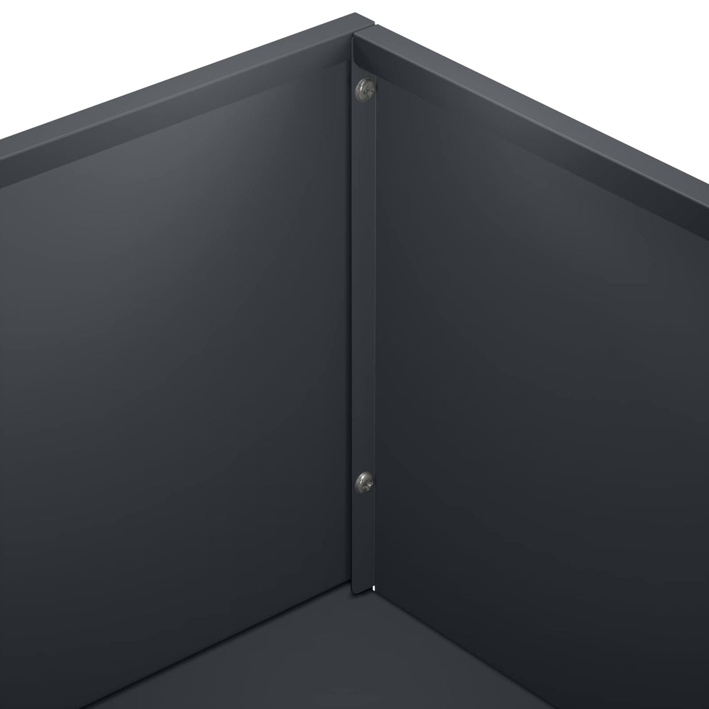 Sodo vazonas 2 vnt. Antracito 50 x 30 x 75 cm