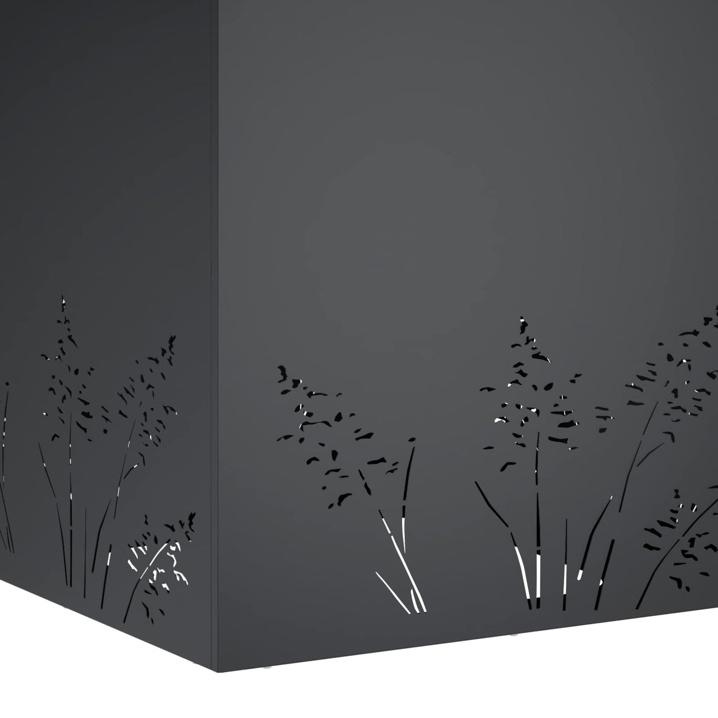 Sodo vazonas Antracito 50 x 50 x 49 cm Šaltai valcuotas plienas
