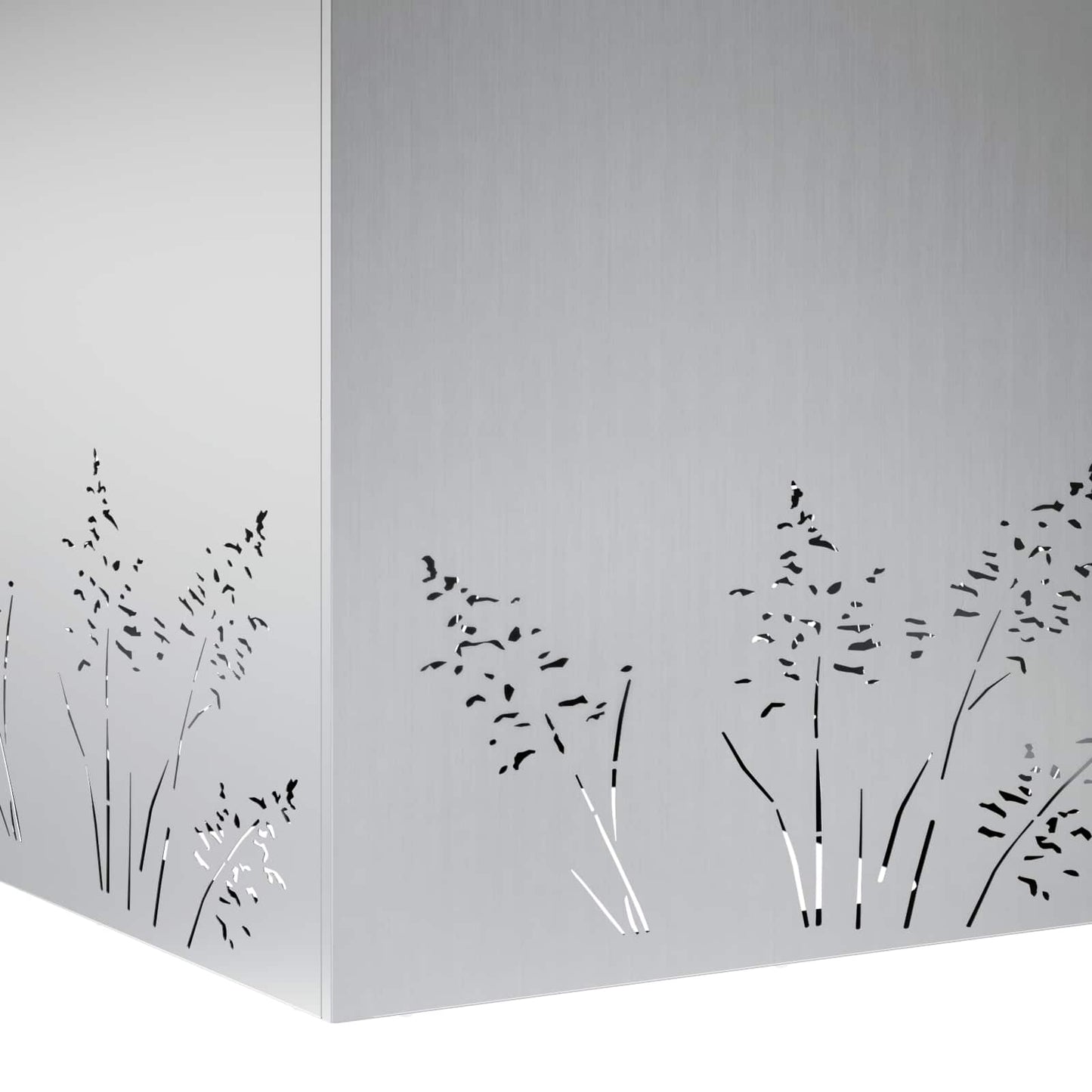 Sodo vazonas Sidabrinė 50 x 50 x 49 cm Galvanizuotas plienas